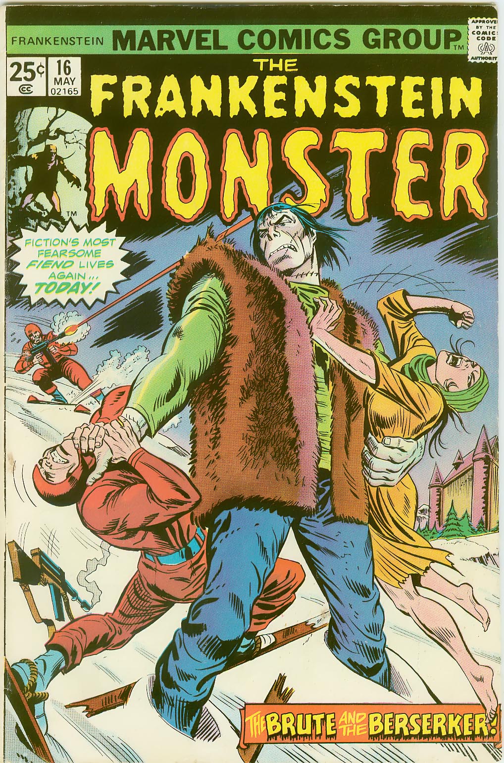 Read online Frankenstein (1973) comic -  Issue #16 - 1