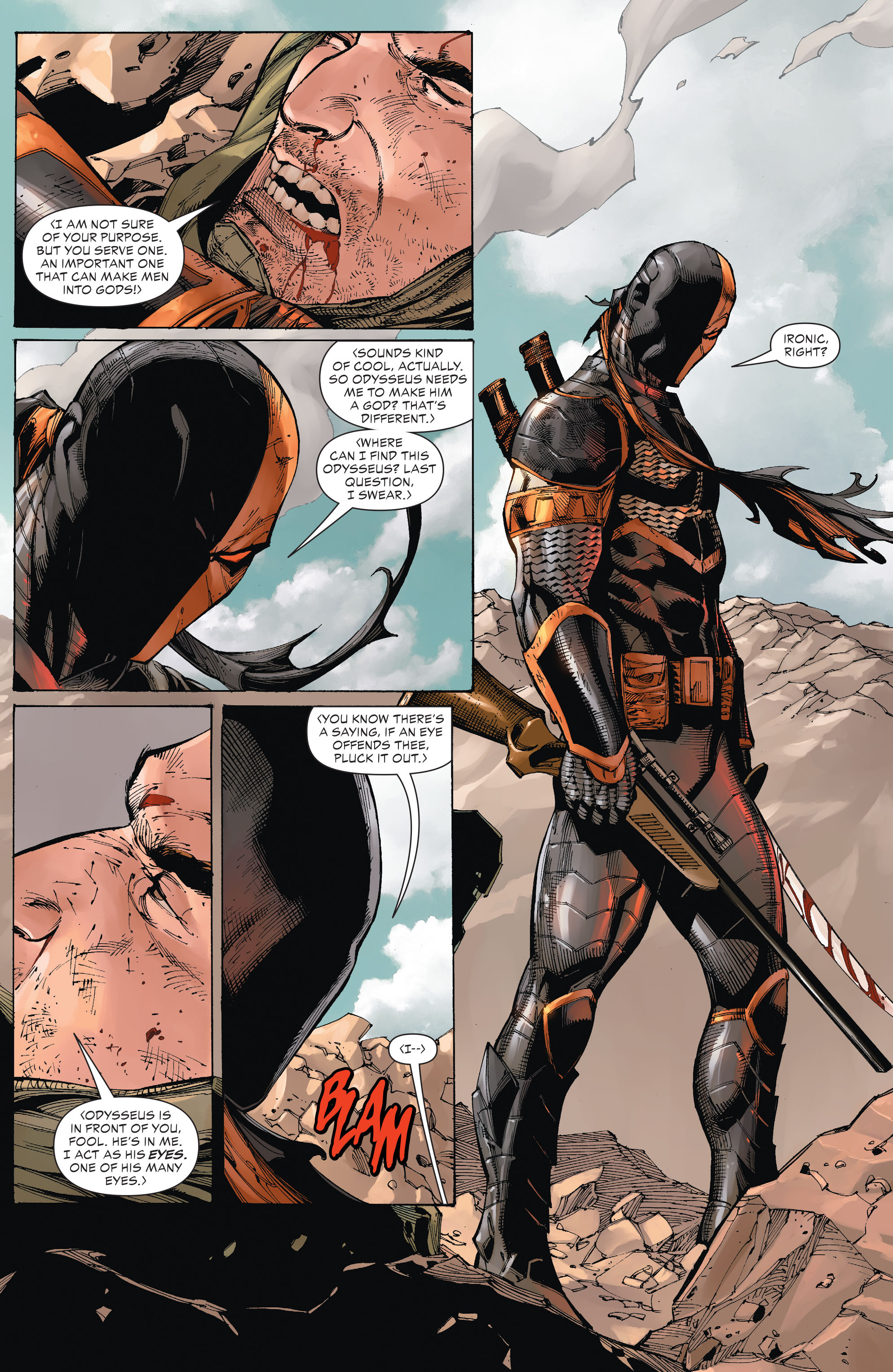 Read online Deathstroke: Gods of War comic -  Issue # TPB - 35