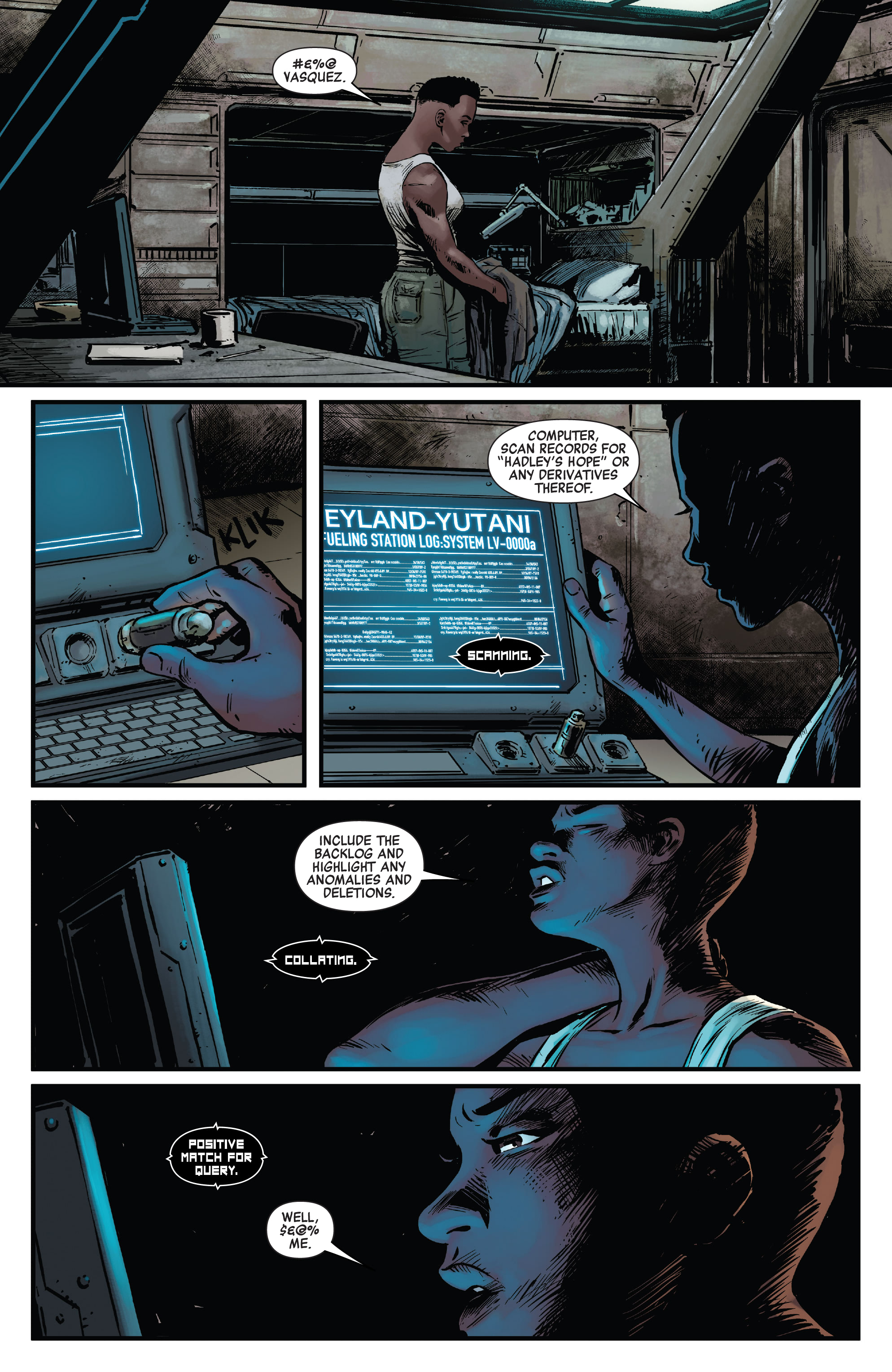 Read online Aliens: Aftermath comic -  Issue # Full - 7