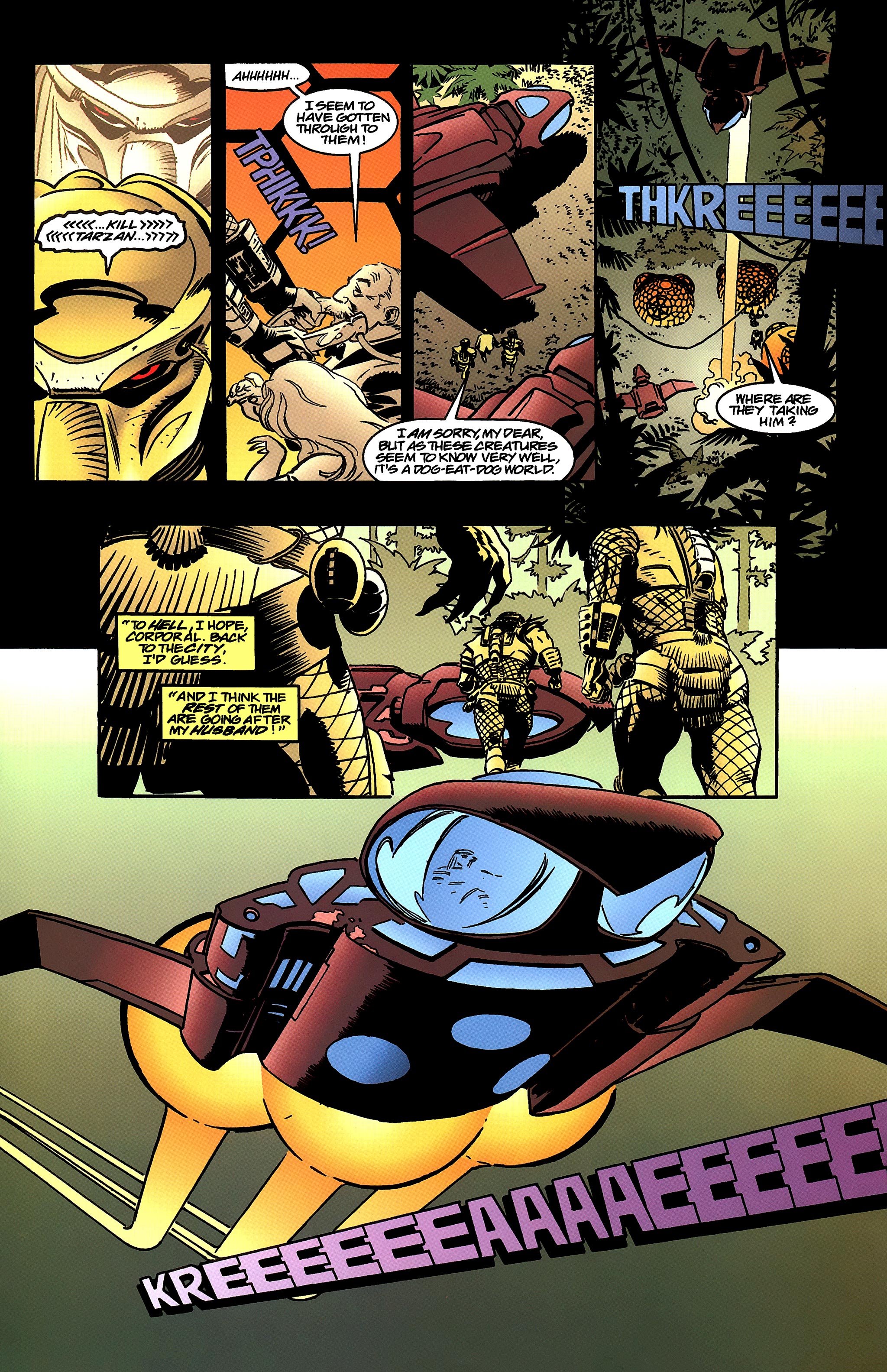 Read online Tarzan vs. Predator at the Earth's Core comic -  Issue #2 - 20