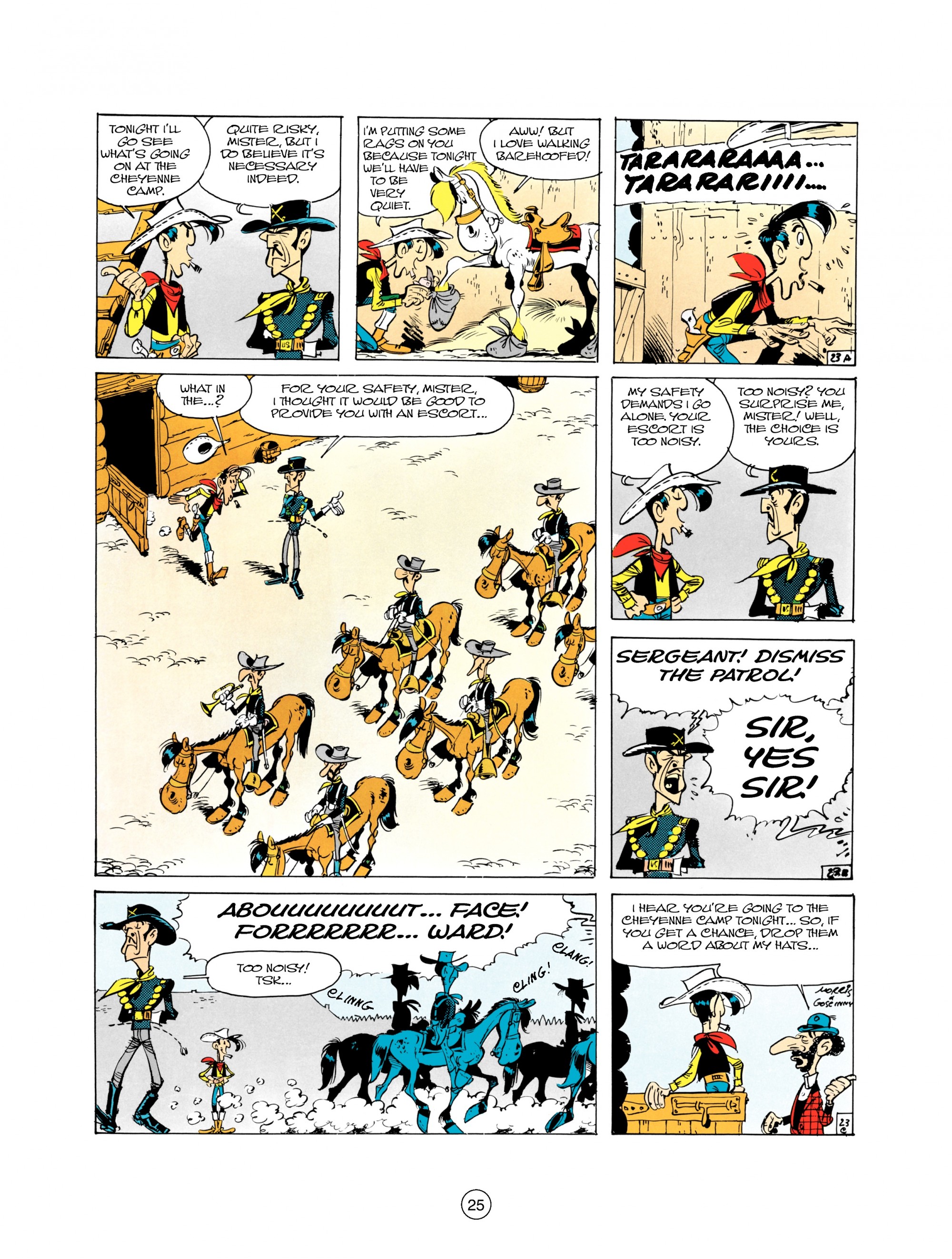 Read online A Lucky Luke Adventure comic -  Issue #21 - 25