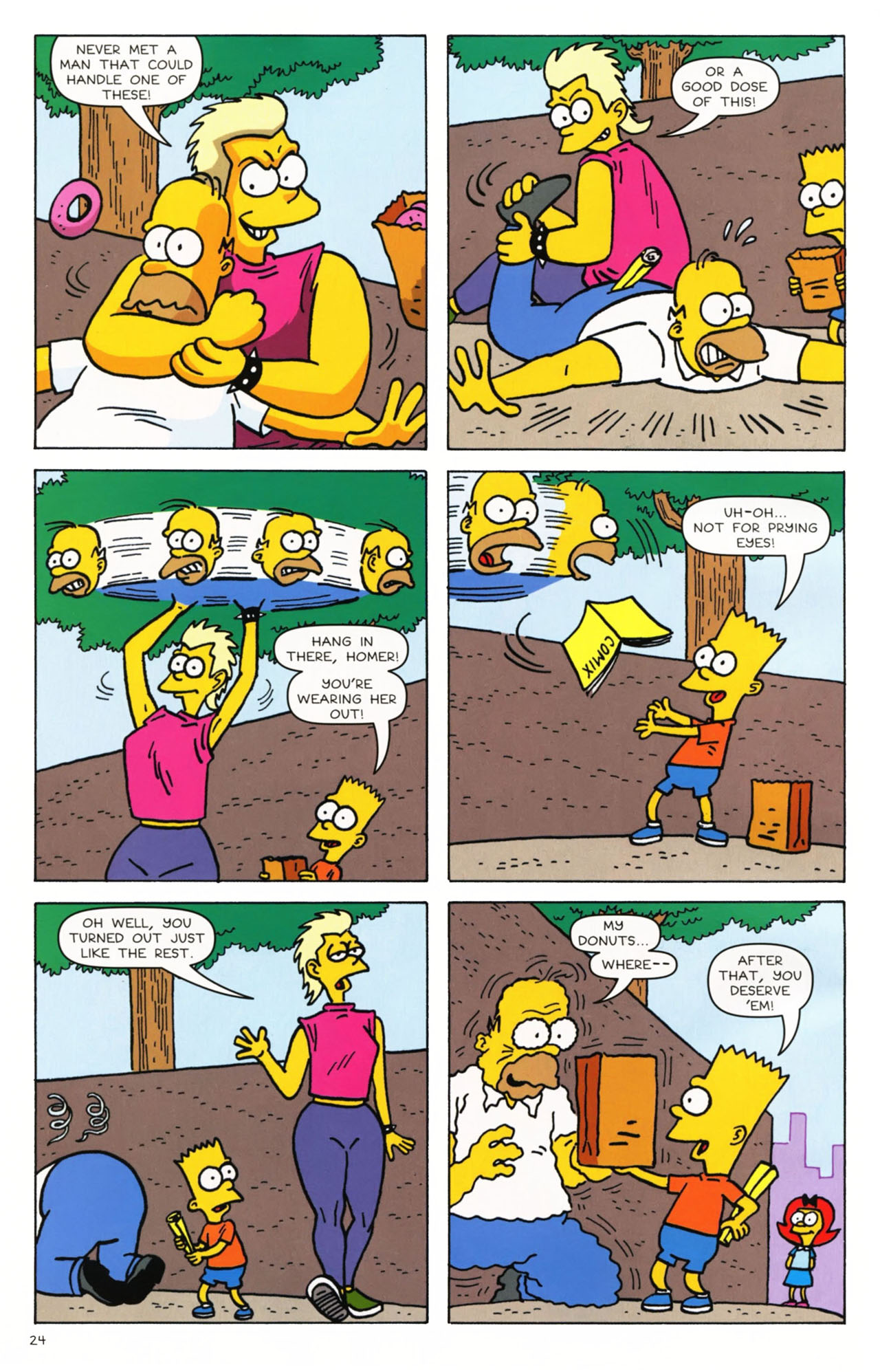 Read online Simpsons Comics Presents Bart Simpson comic -  Issue #52 - 22