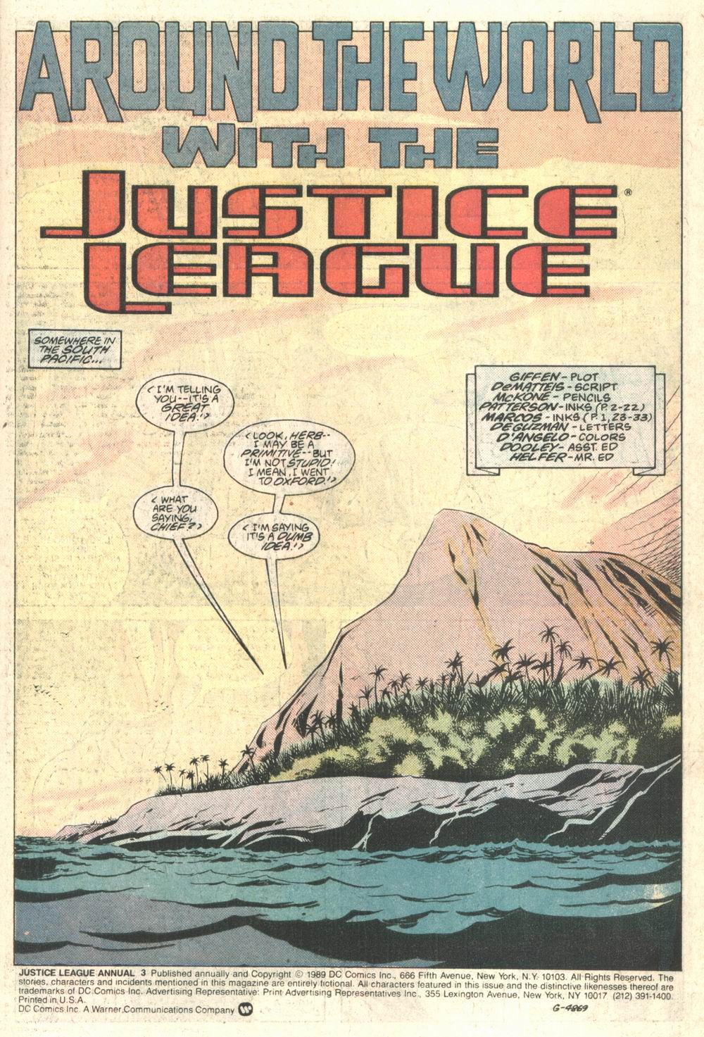 Read online Justice League International (1987) comic -  Issue # _Annual 3 - 2