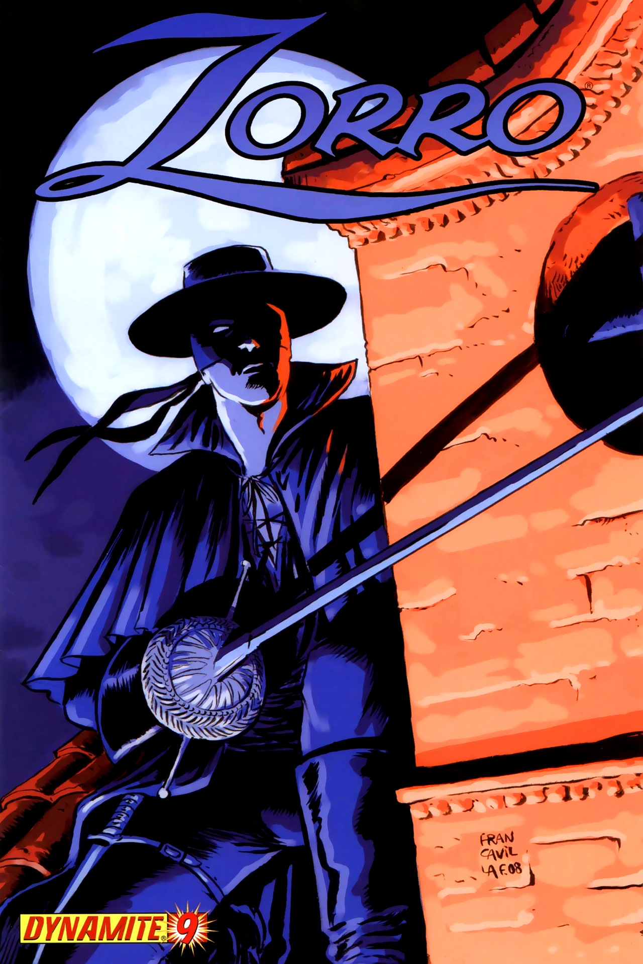 Read online Zorro (2008) comic -  Issue #9 - 1