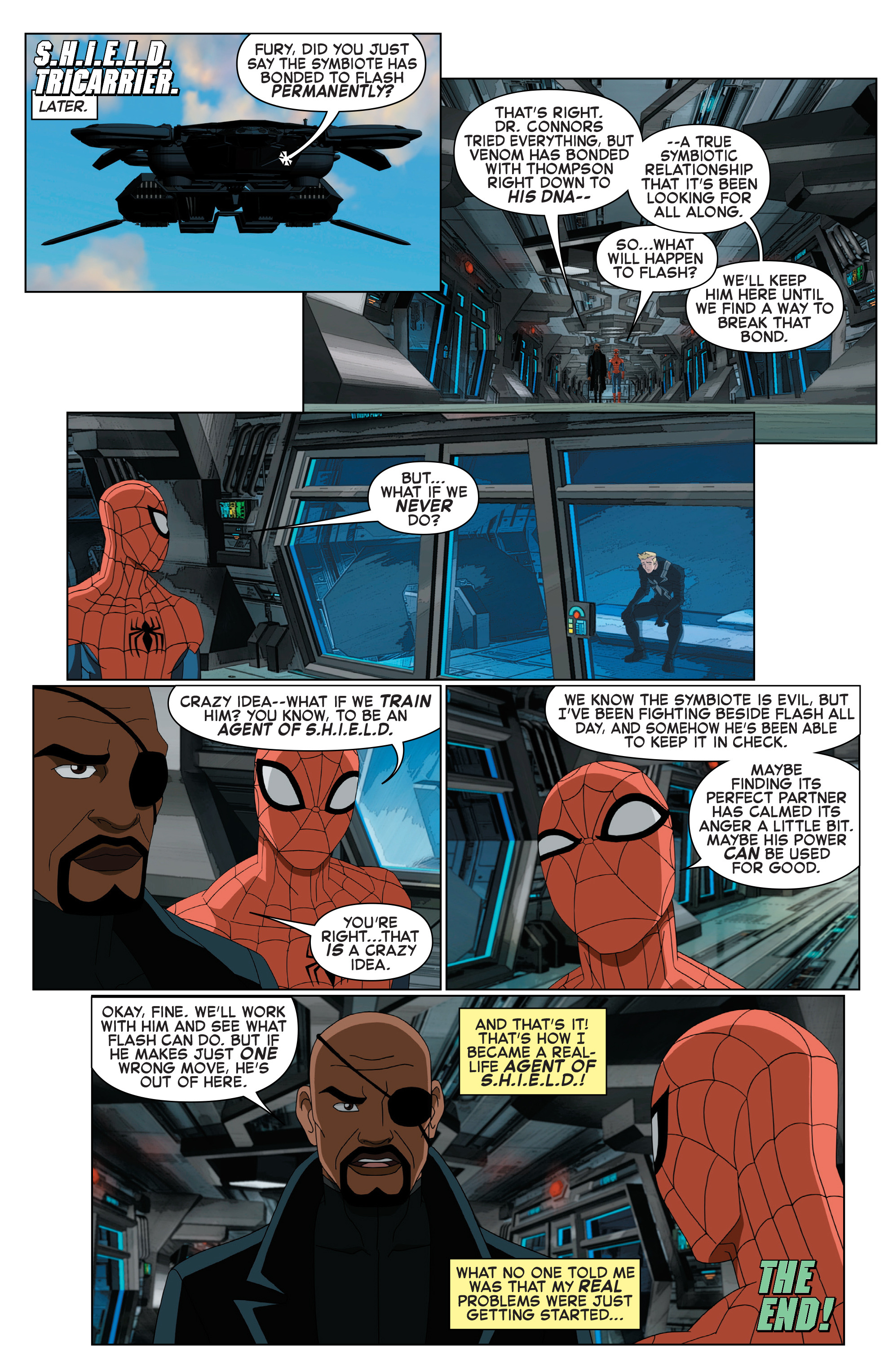 Read online Marvel Universe Ultimate Spider-Man Vs. The Sinister Six comic -  Issue #6 - 22