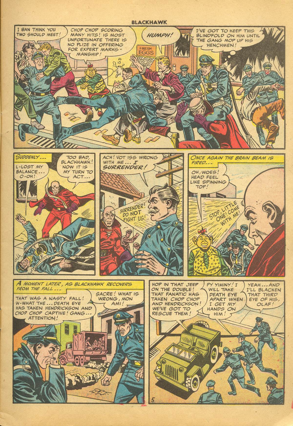 Read online Blackhawk (1957) comic -  Issue #84 - 7