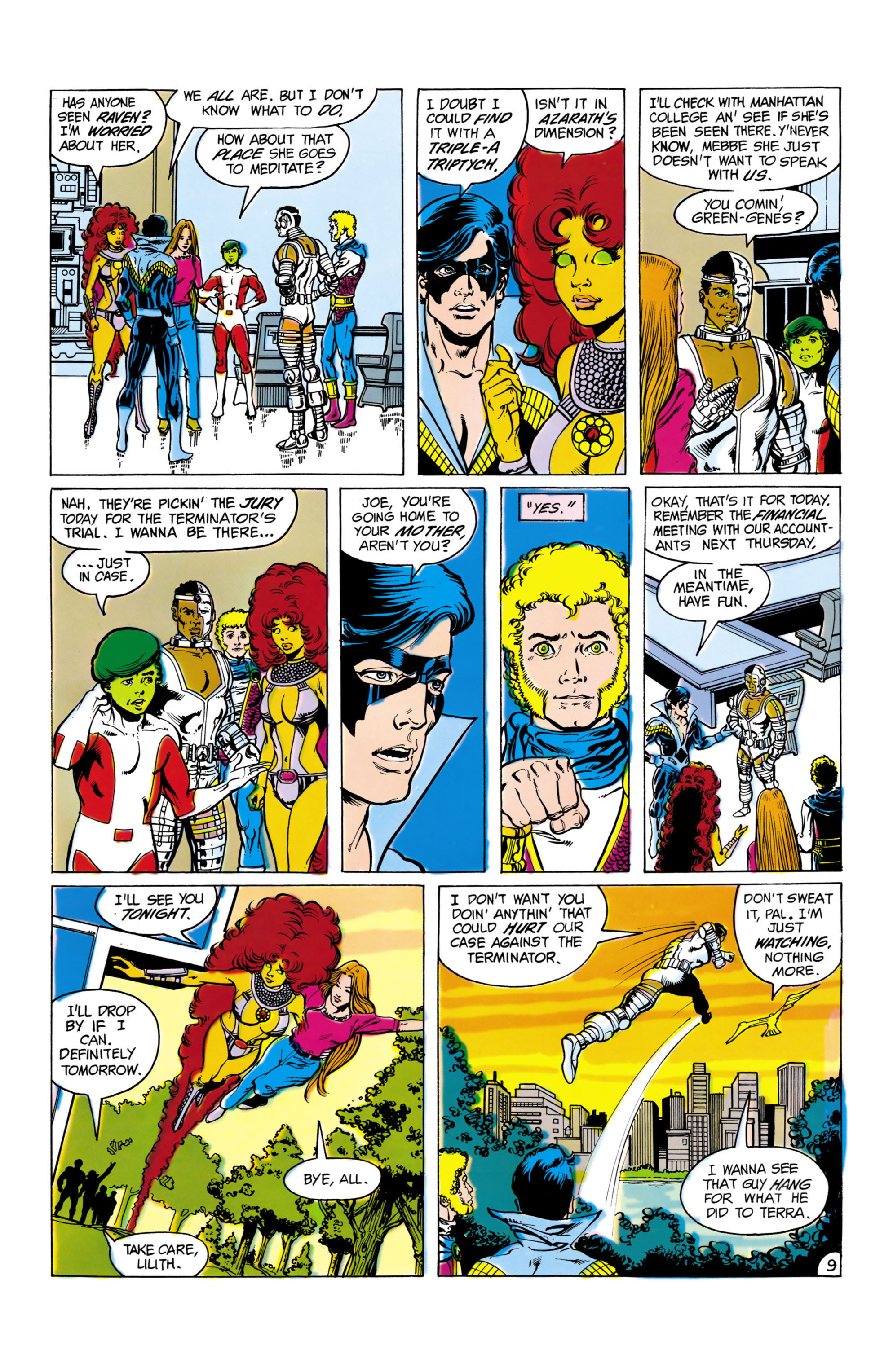 Read online Tales of the Teen Titans comic -  Issue #51 - 10