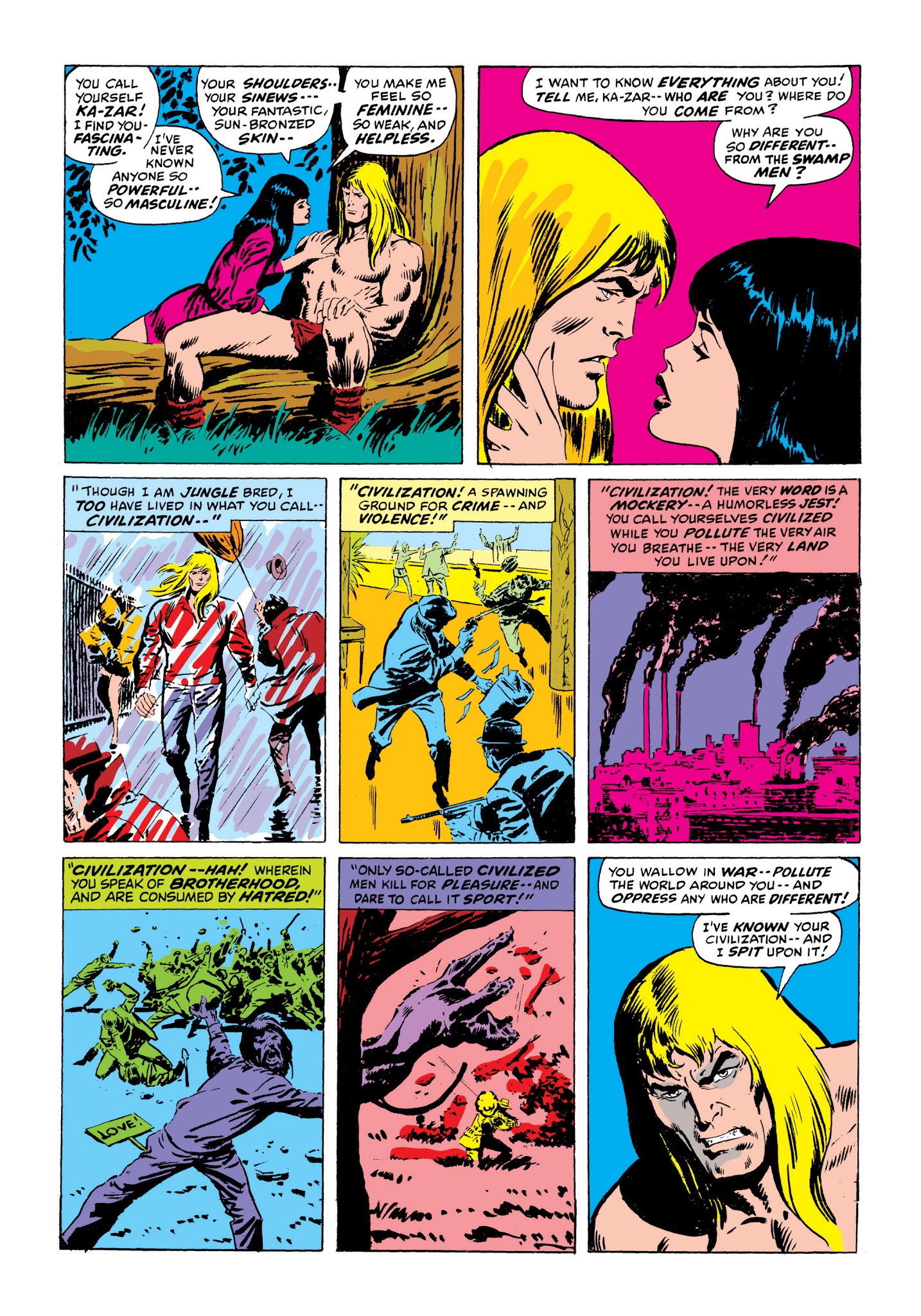 Read online Marvel Masterworks: Ka-Zar comic -  Issue # TPB 1 - 42