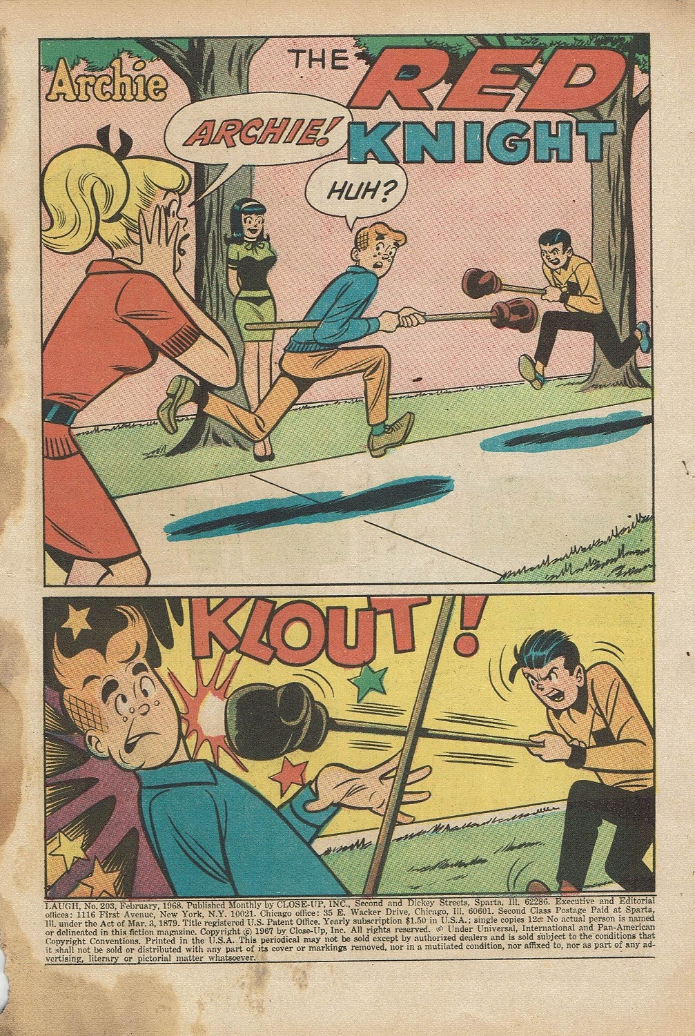 Read online Laugh (Comics) comic -  Issue #203 - 3