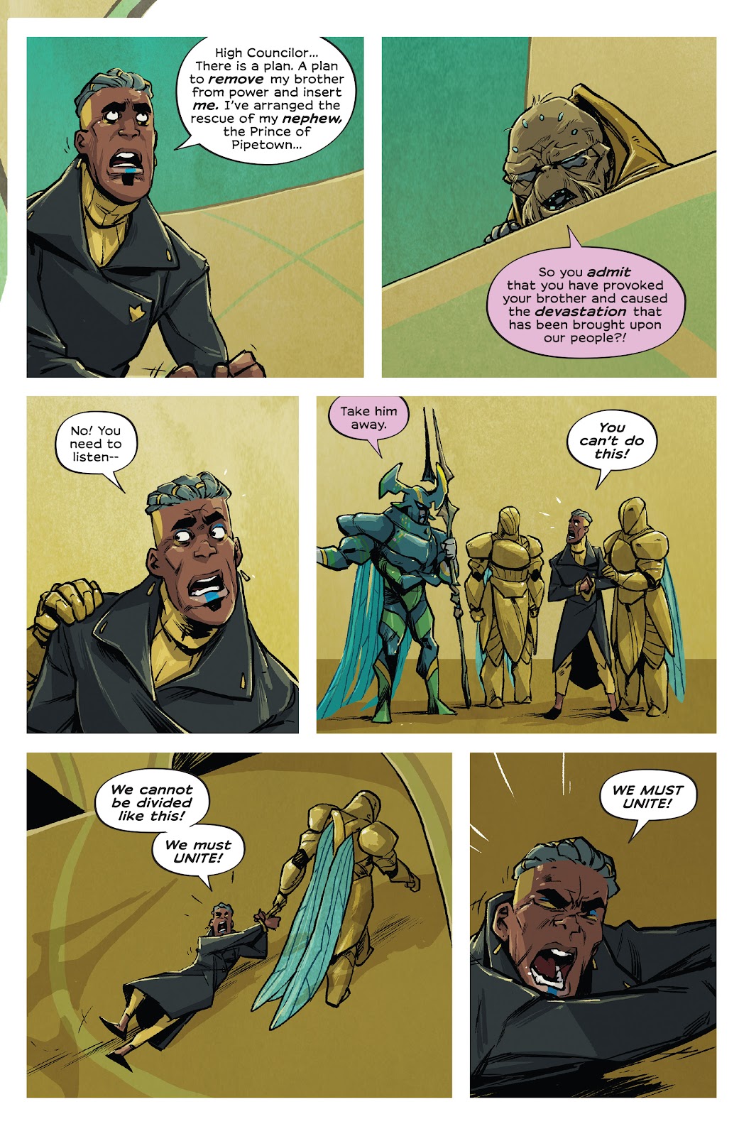 Wynd: The Throne In The Sky issue 1 - Page 33