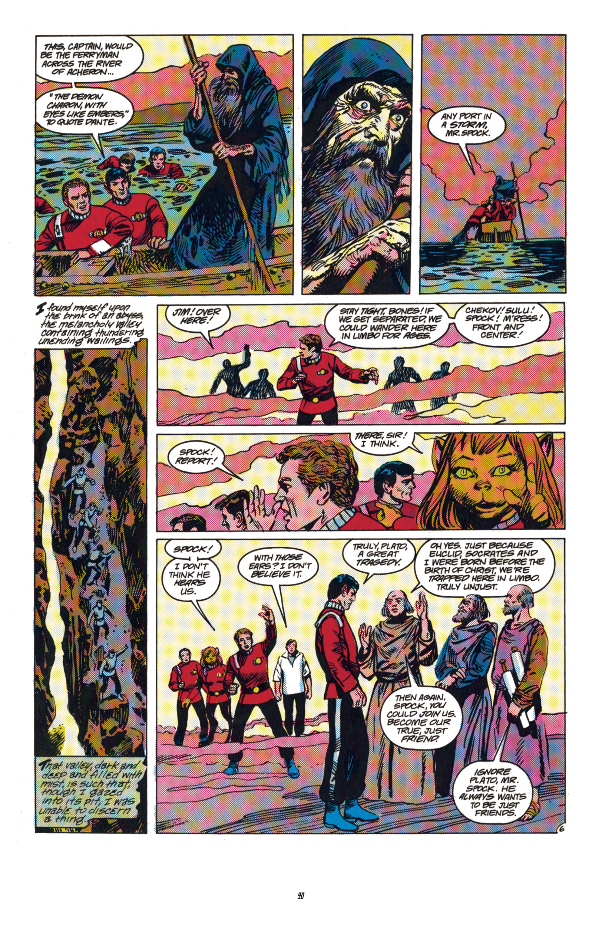 Read online Star Trek Classics comic -  Issue #5 - 88