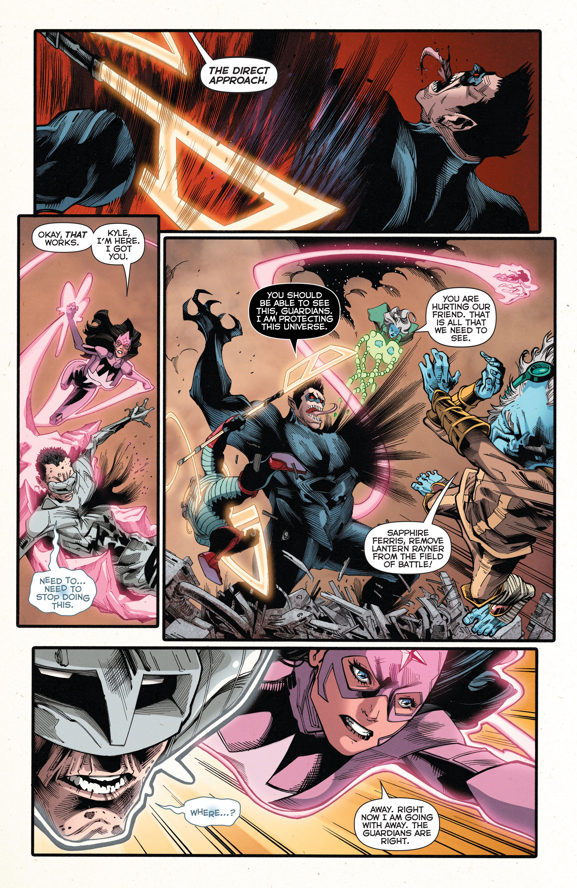 Read online Green Lantern: New Guardians comic -  Issue #40 - 5