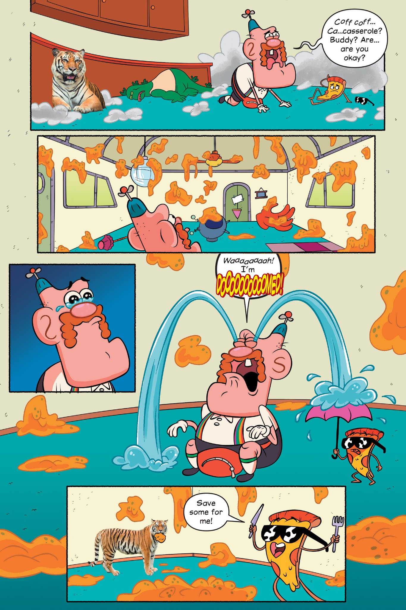 Read online Uncle Grandpa and the Time Casserole comic -  Issue # TPB - 17