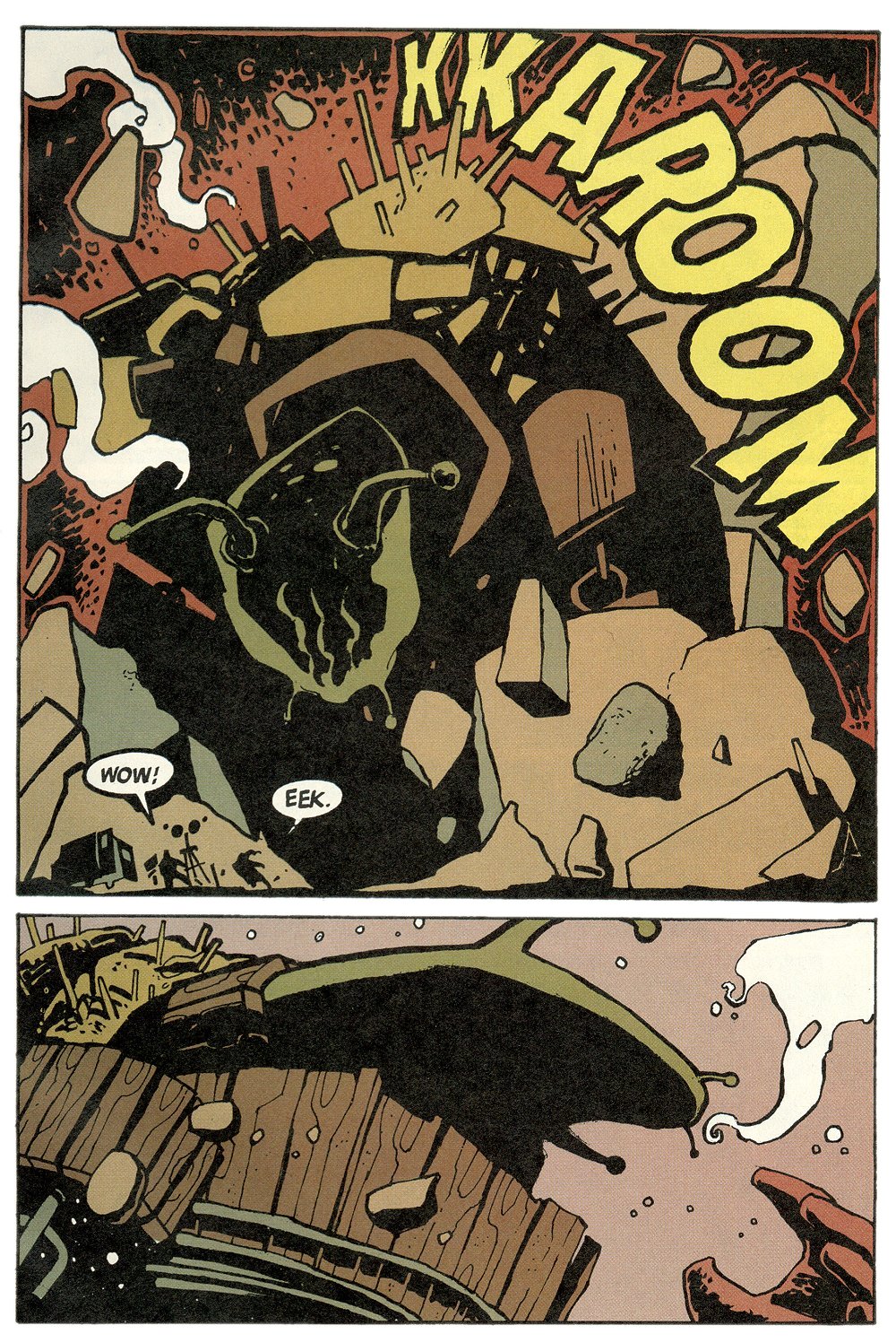 Read online Ted McKeever's Metropol AD comic -  Issue #1 - 7