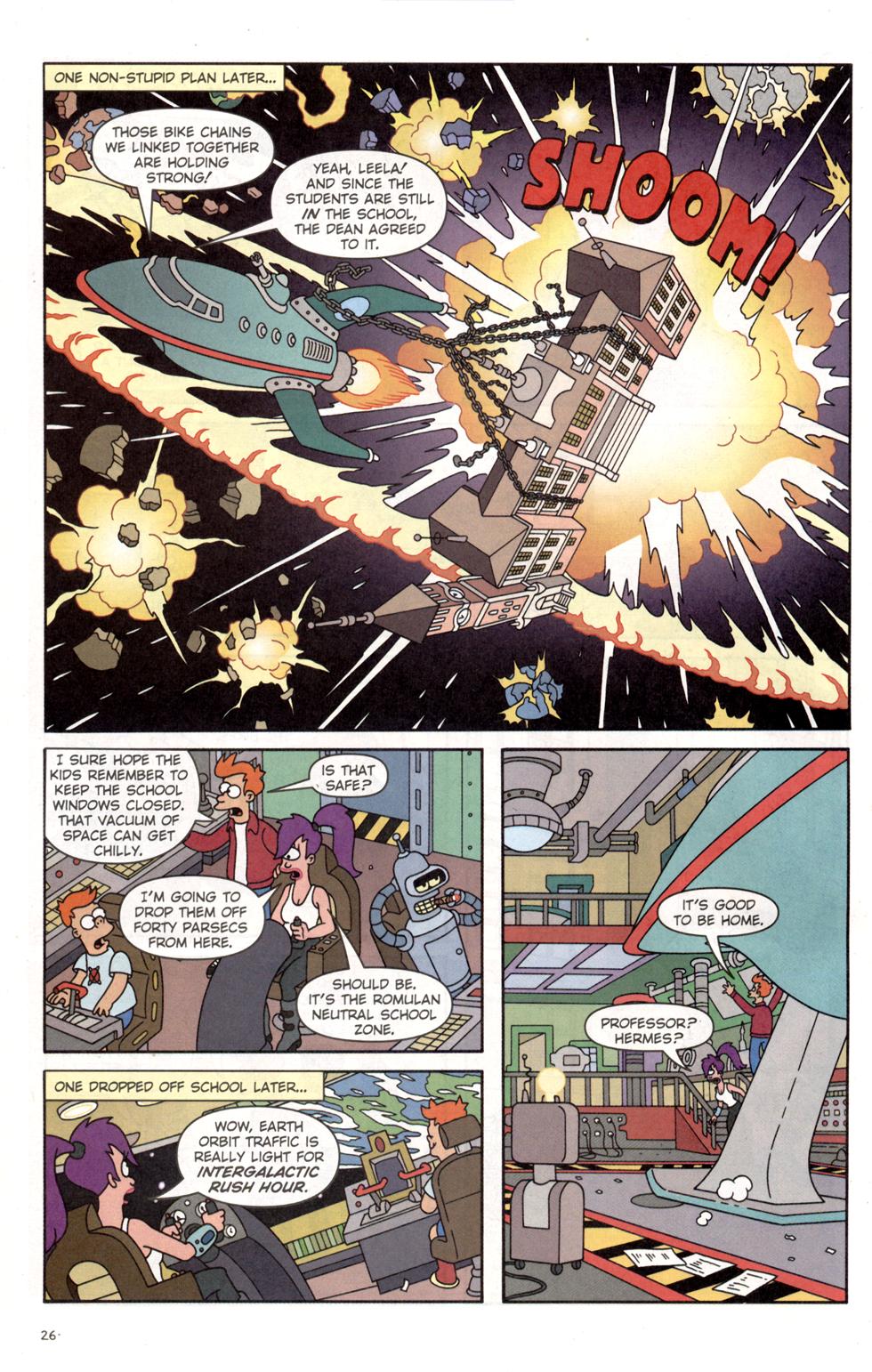 Read online Futurama Comics comic -  Issue #16 - 27