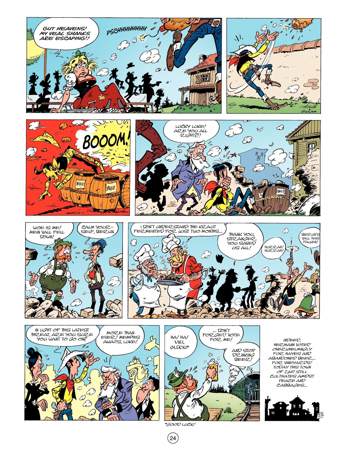 Read online A Lucky Luke Adventure comic -  Issue #39 - 24