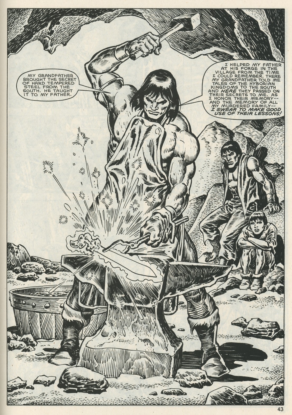 Read online The Savage Sword Of Conan comic -  Issue #119 - 42