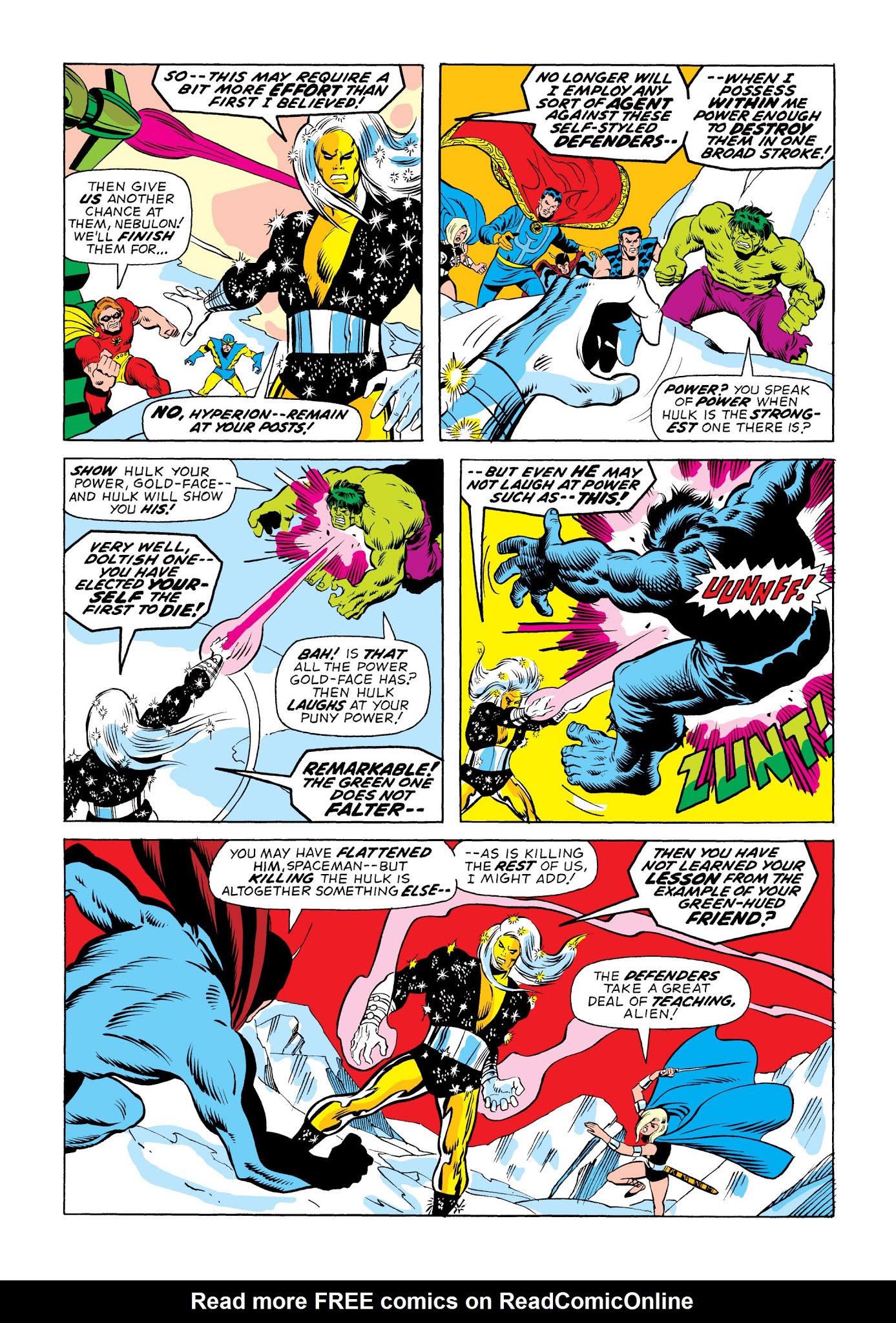 Read online Marvel Masterworks: The Defenders comic -  Issue # TPB 2 (Part 3) - 56