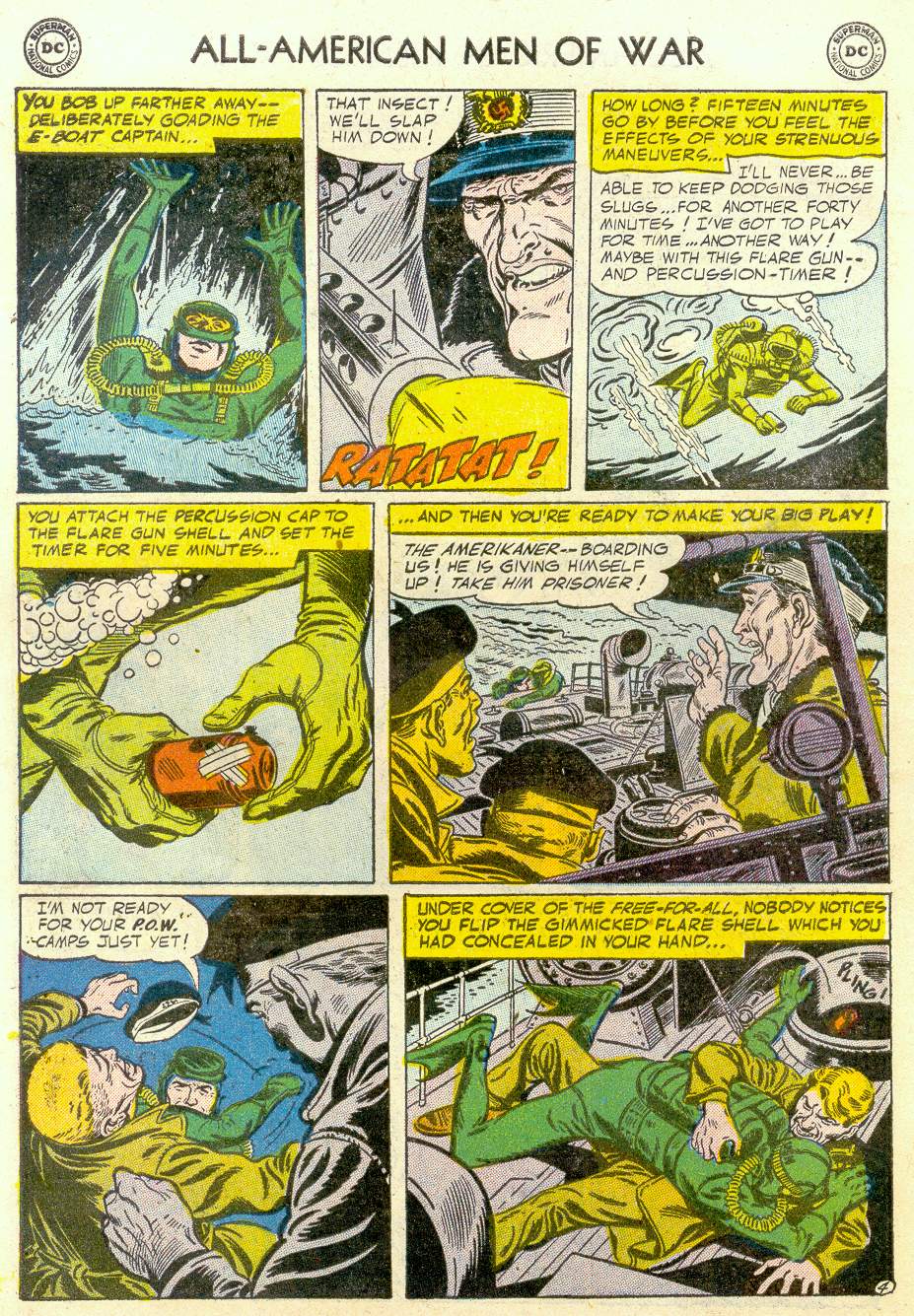 Read online All-American Men of War comic -  Issue #30 - 6