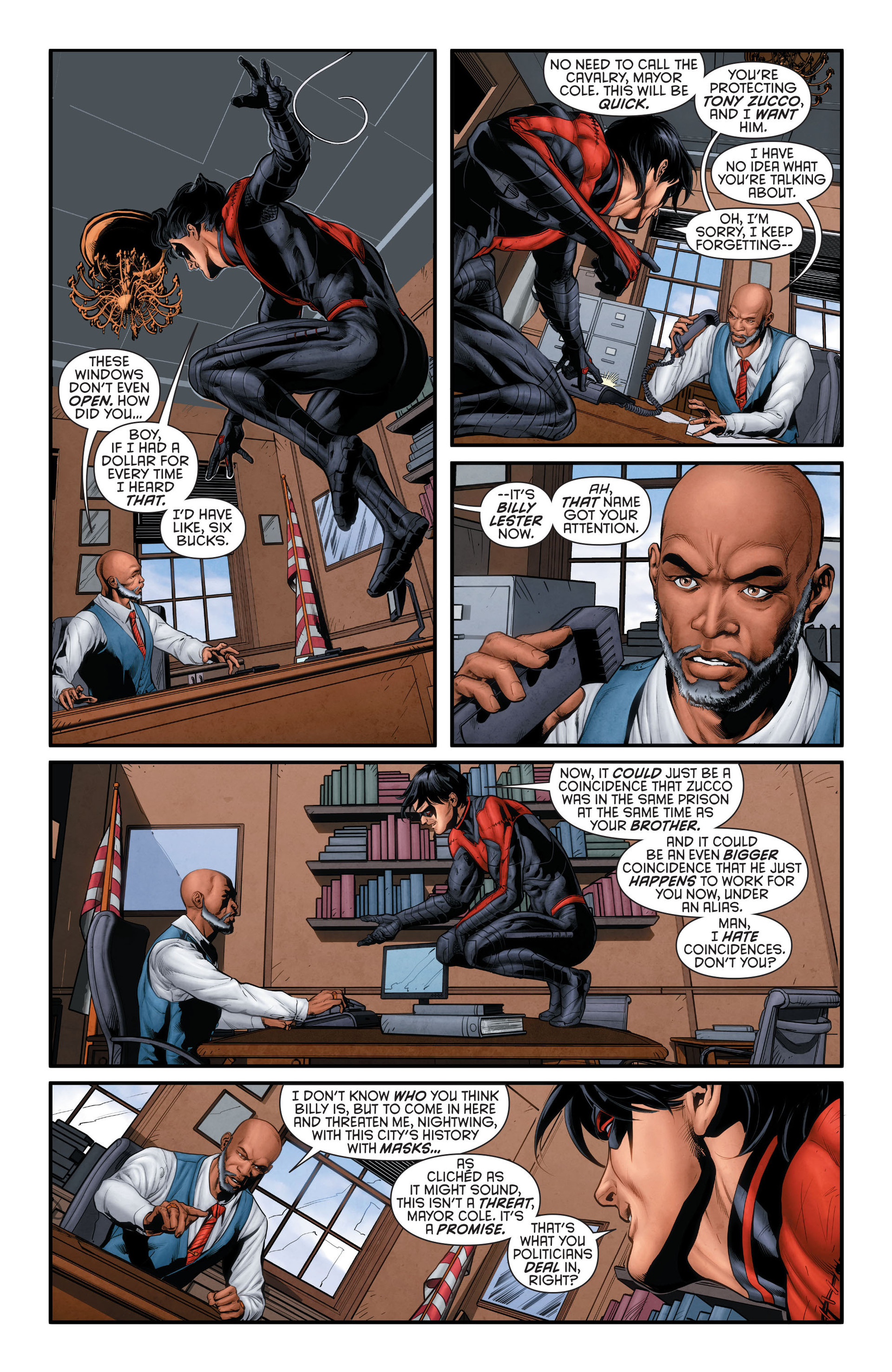 Read online Nightwing (2011) comic -  Issue #22 - 5