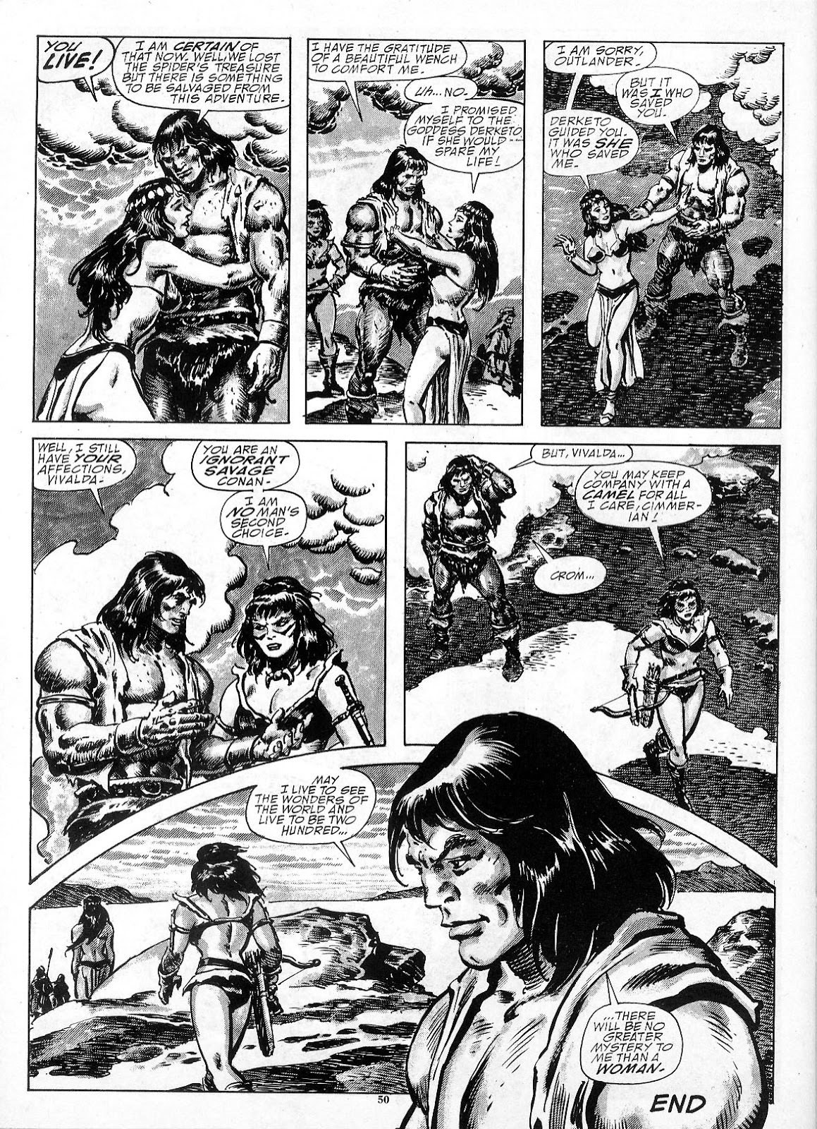 The Savage Sword Of Conan issue 183 - Page 33