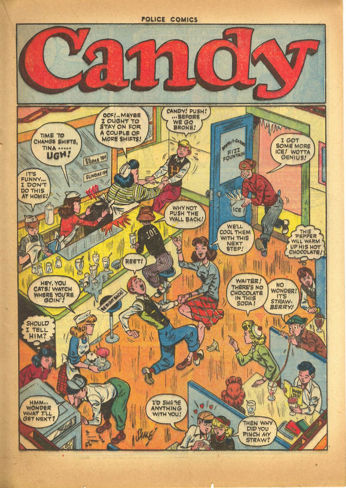 Read online Police Comics comic -  Issue #49 - 31