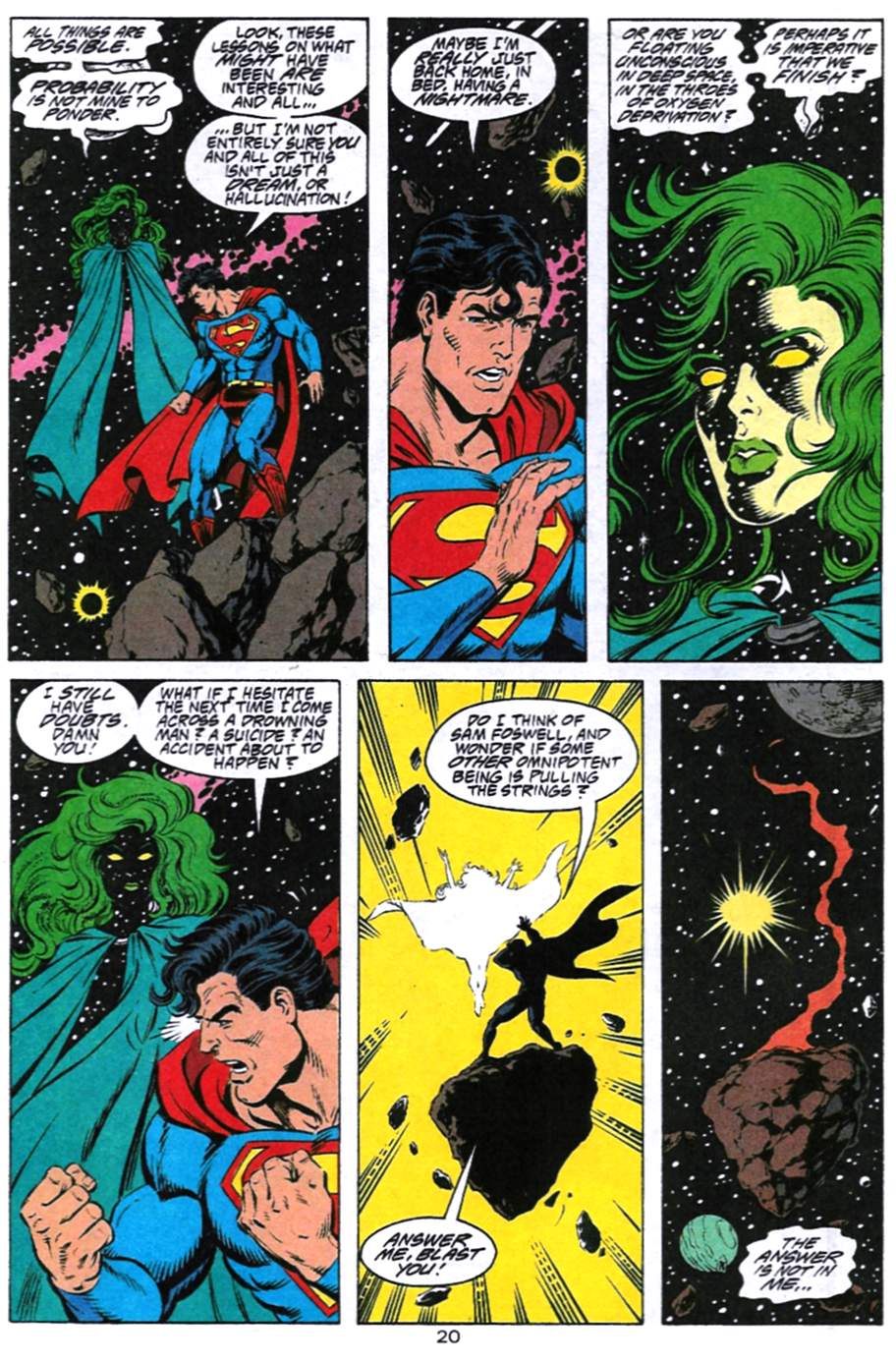 Read online Adventures of Superman (1987) comic -  Issue #494 - 21