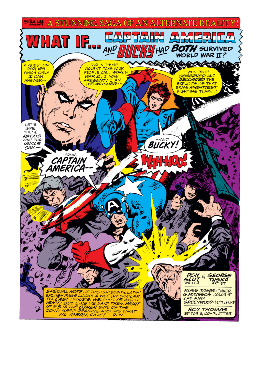 Read online What If? (1977) comic -  Issue #5 - Captain America hadn't vanished during World War Two - 2