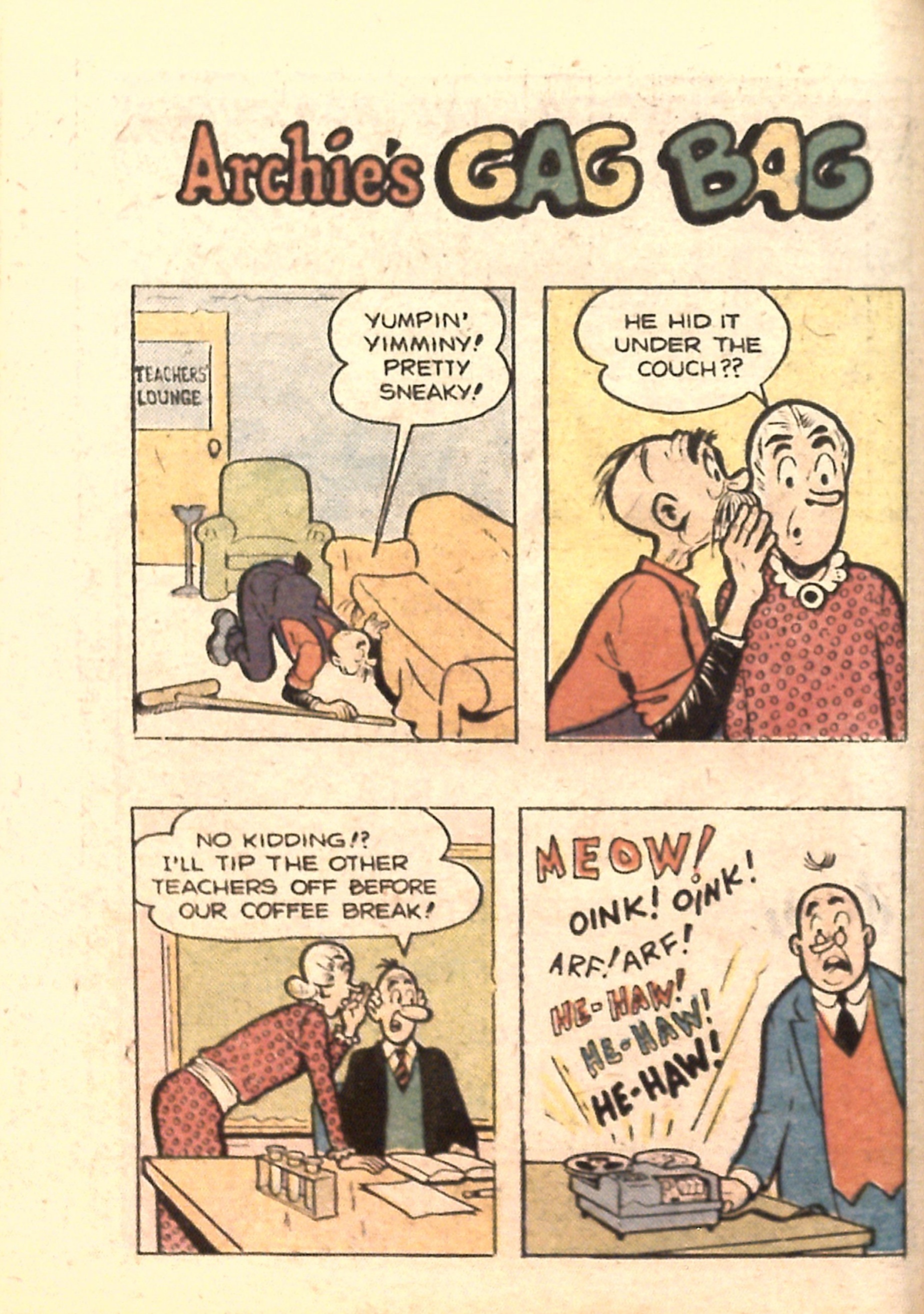 Read online Archie...Archie Andrews, Where Are You? Digest Magazine comic -  Issue #6 - 112
