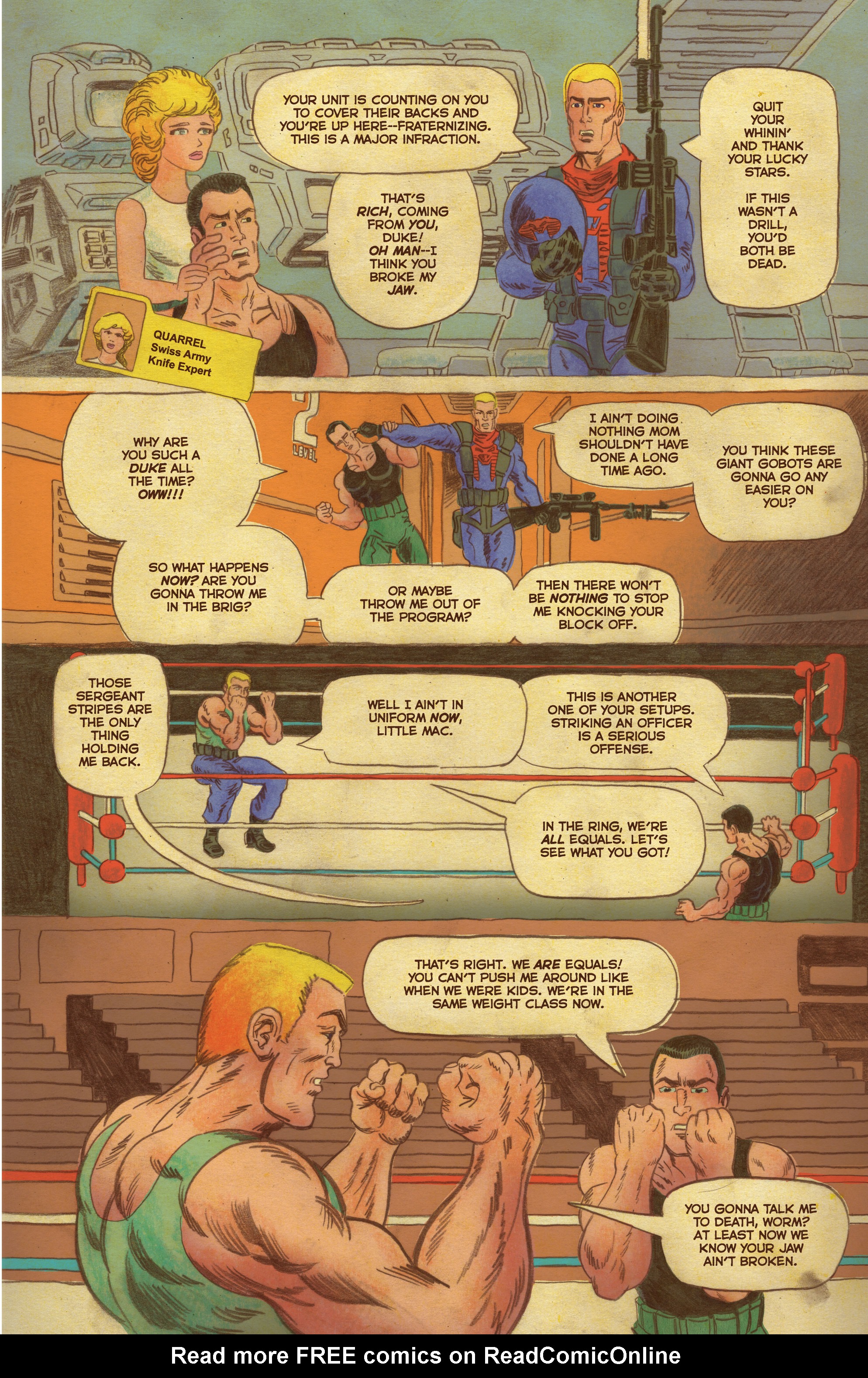 Read online The Transformers vs. G.I. Joe comic -  Issue #11 - 11