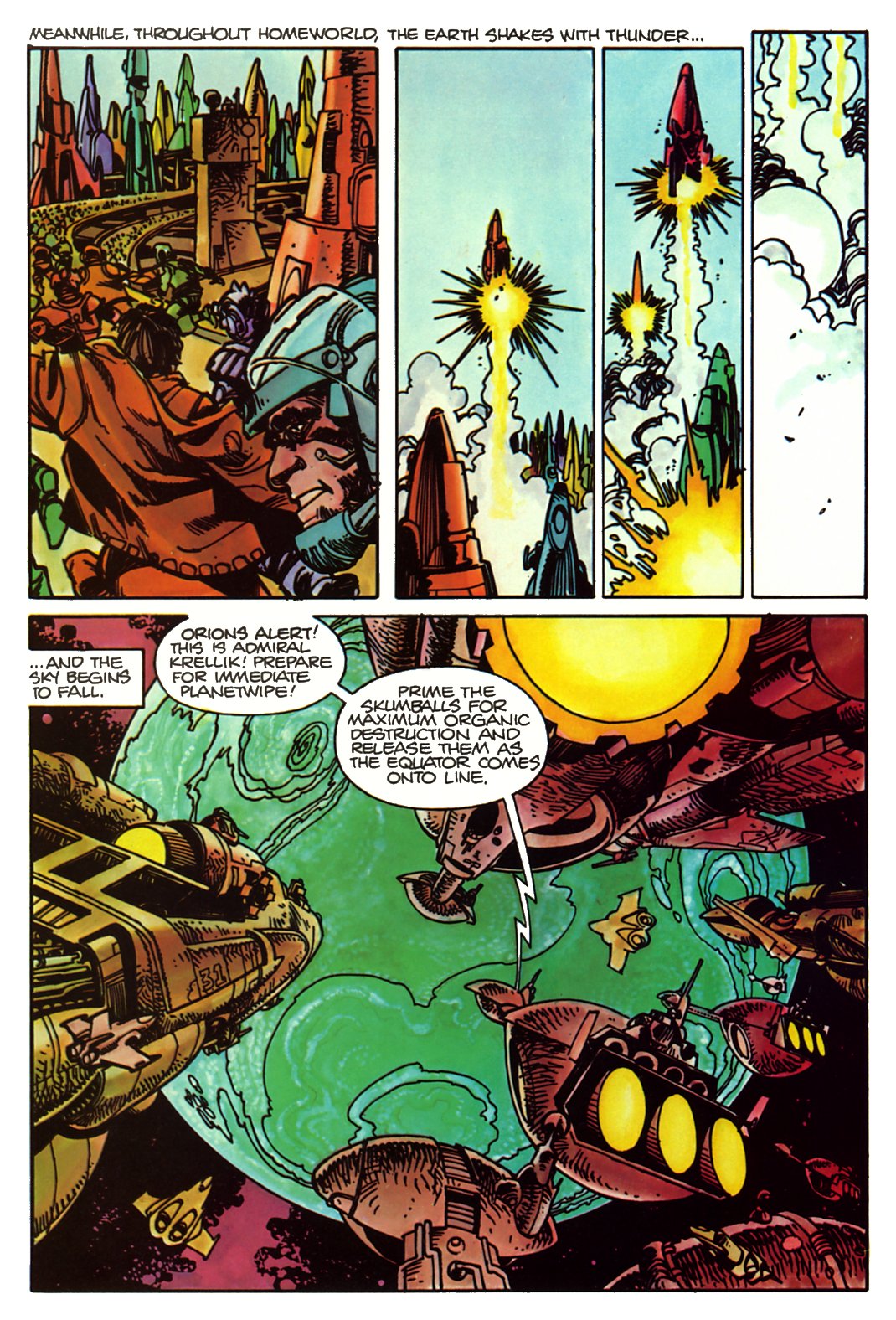 Read online Marvel Graphic Novel comic -  Issue #6 - The Star Slammers - 46
