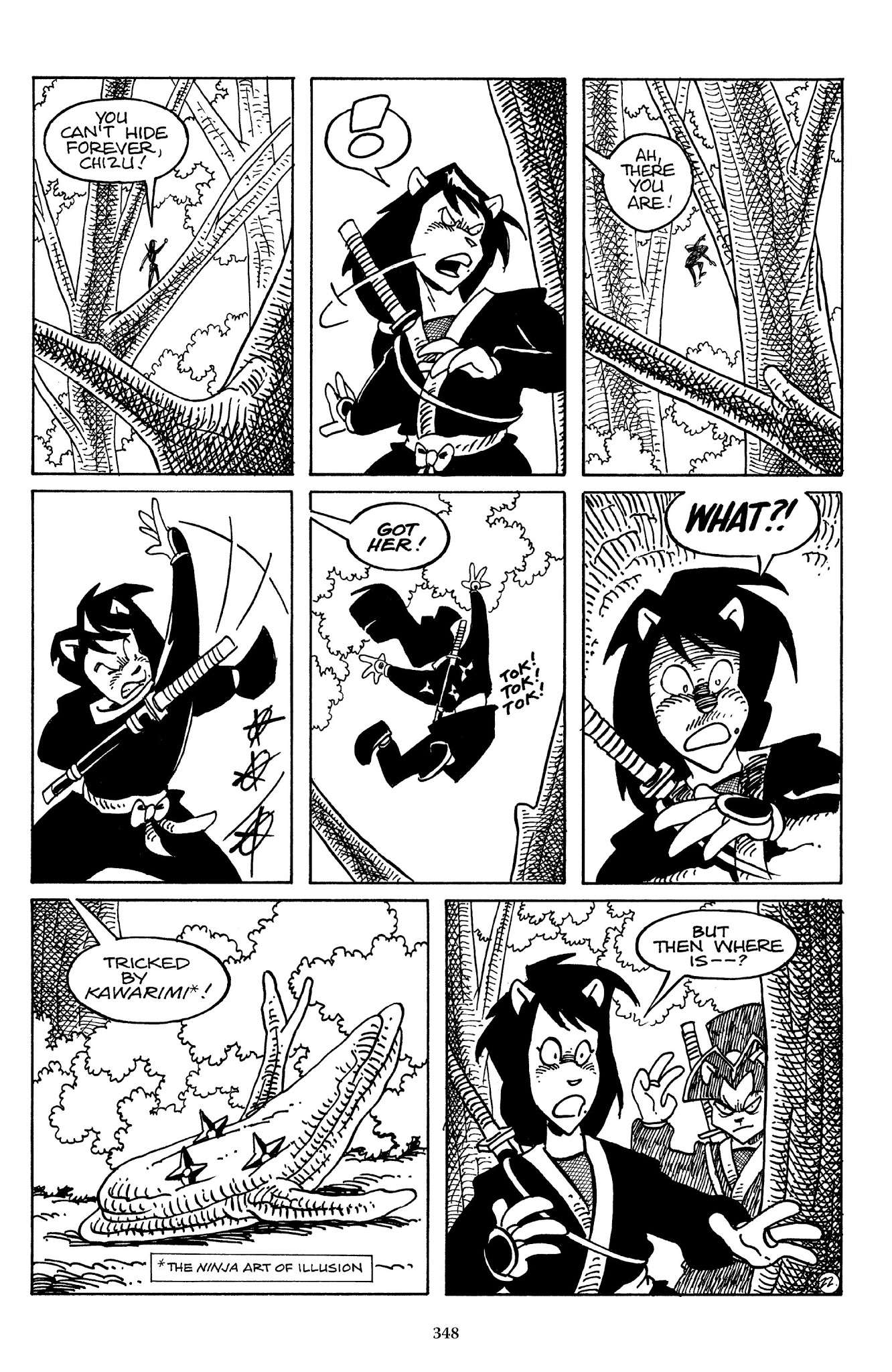 Read online The Usagi Yojimbo Saga comic -  Issue # TPB 3 - 344