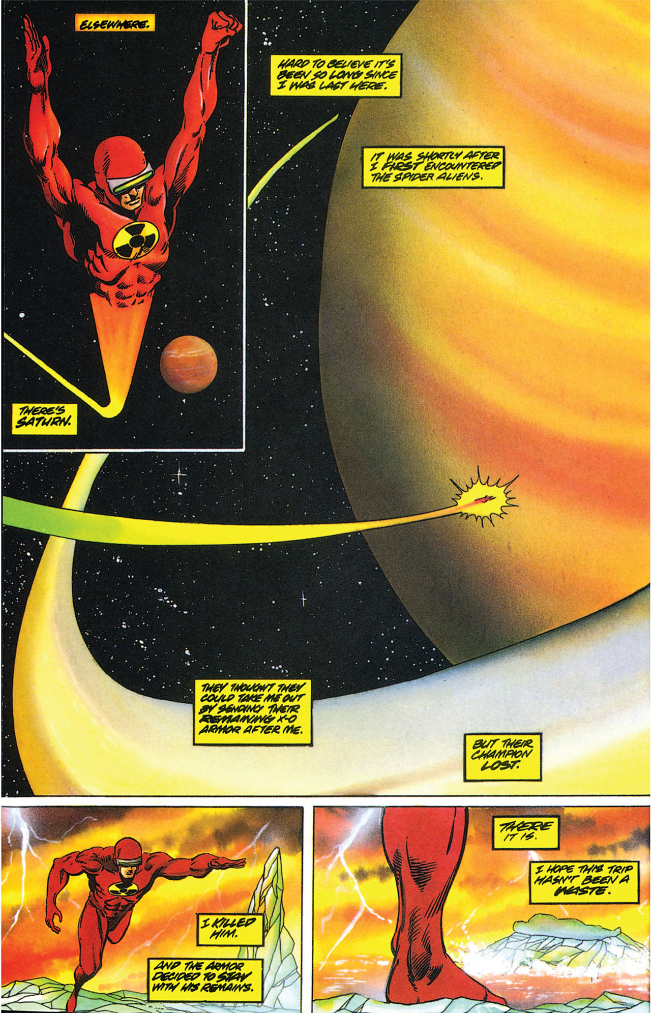 Read online X-O Manowar (1992) comic -  Issue #30 - 9