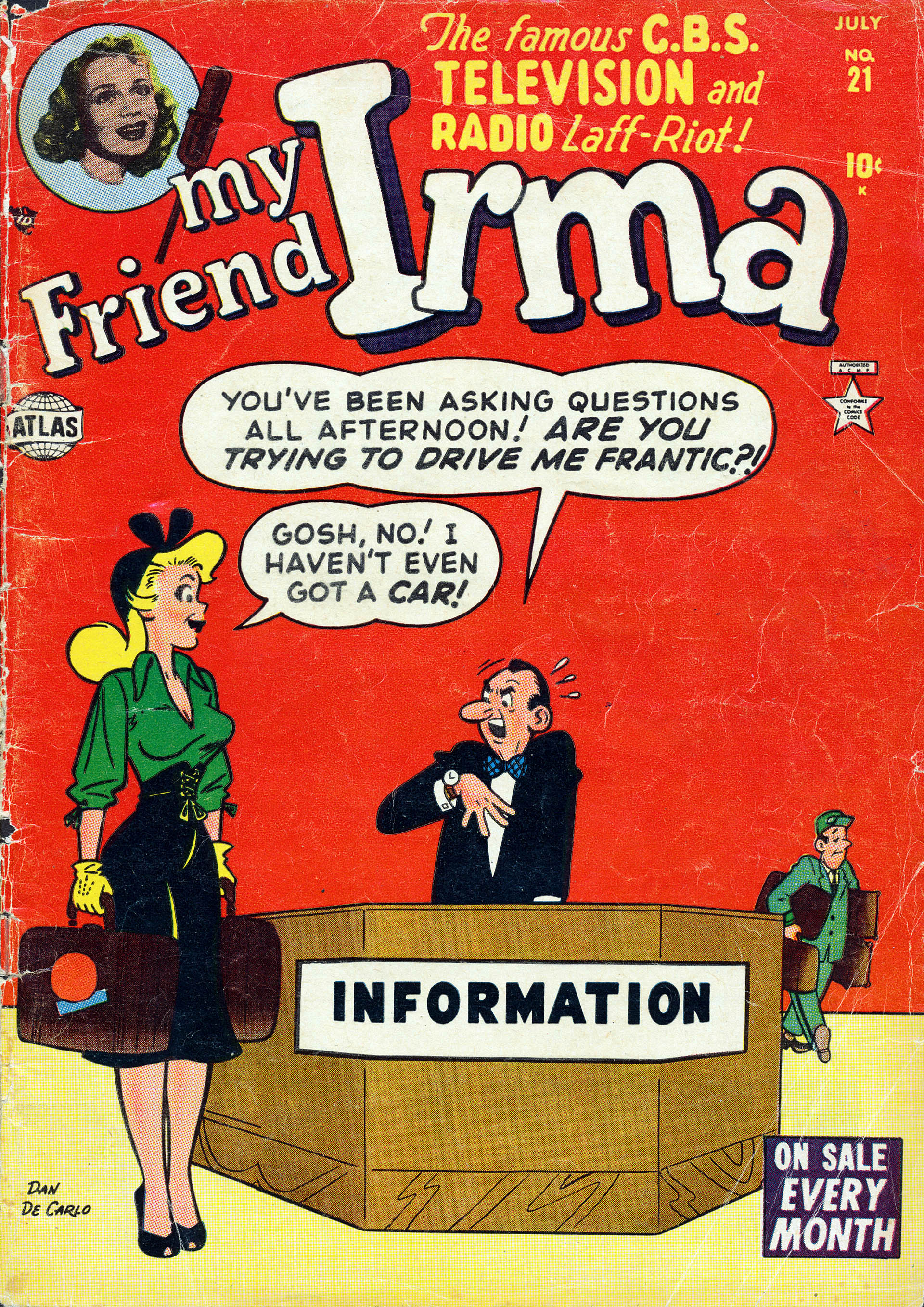 Read online My Friend Irma comic -  Issue #21 - 1
