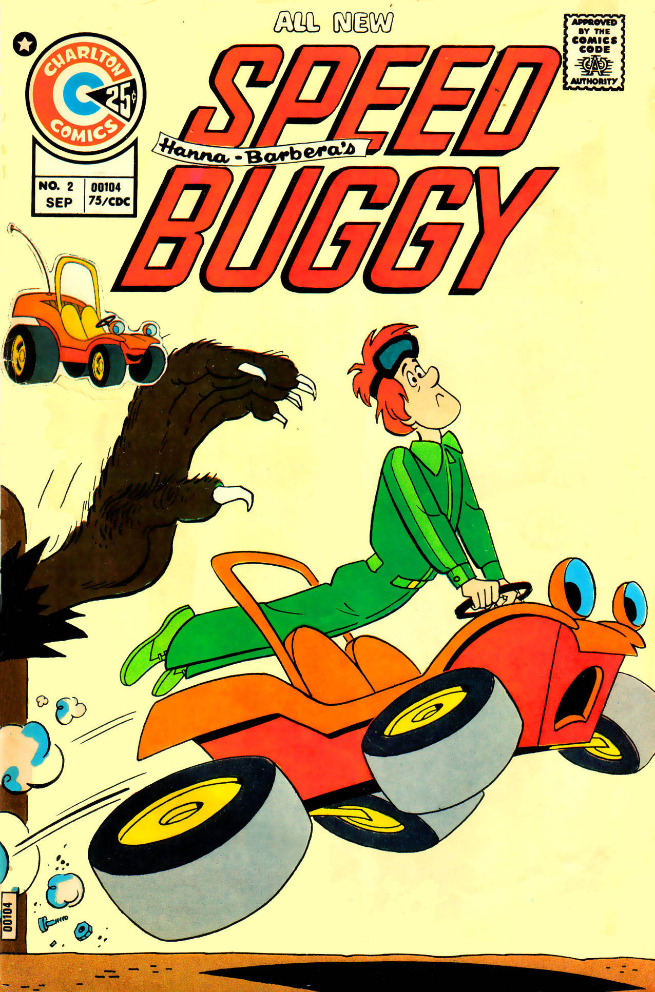Read online Speed Buggy comic -  Issue #2 - 1