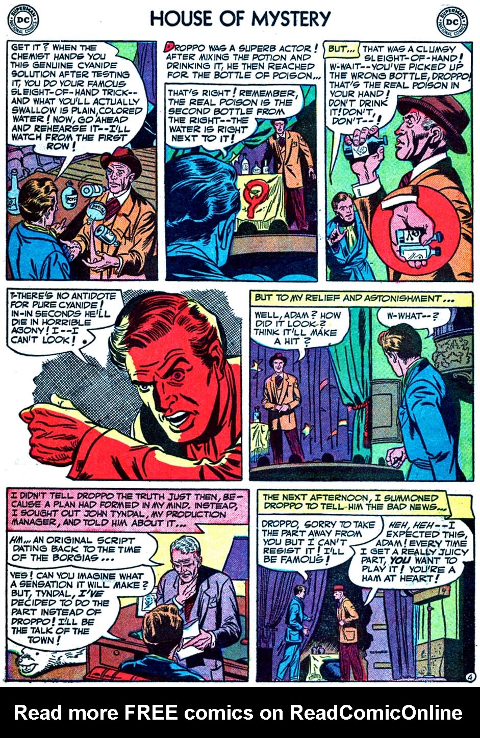Read online House of Mystery (1951) comic -  Issue #13 - 6