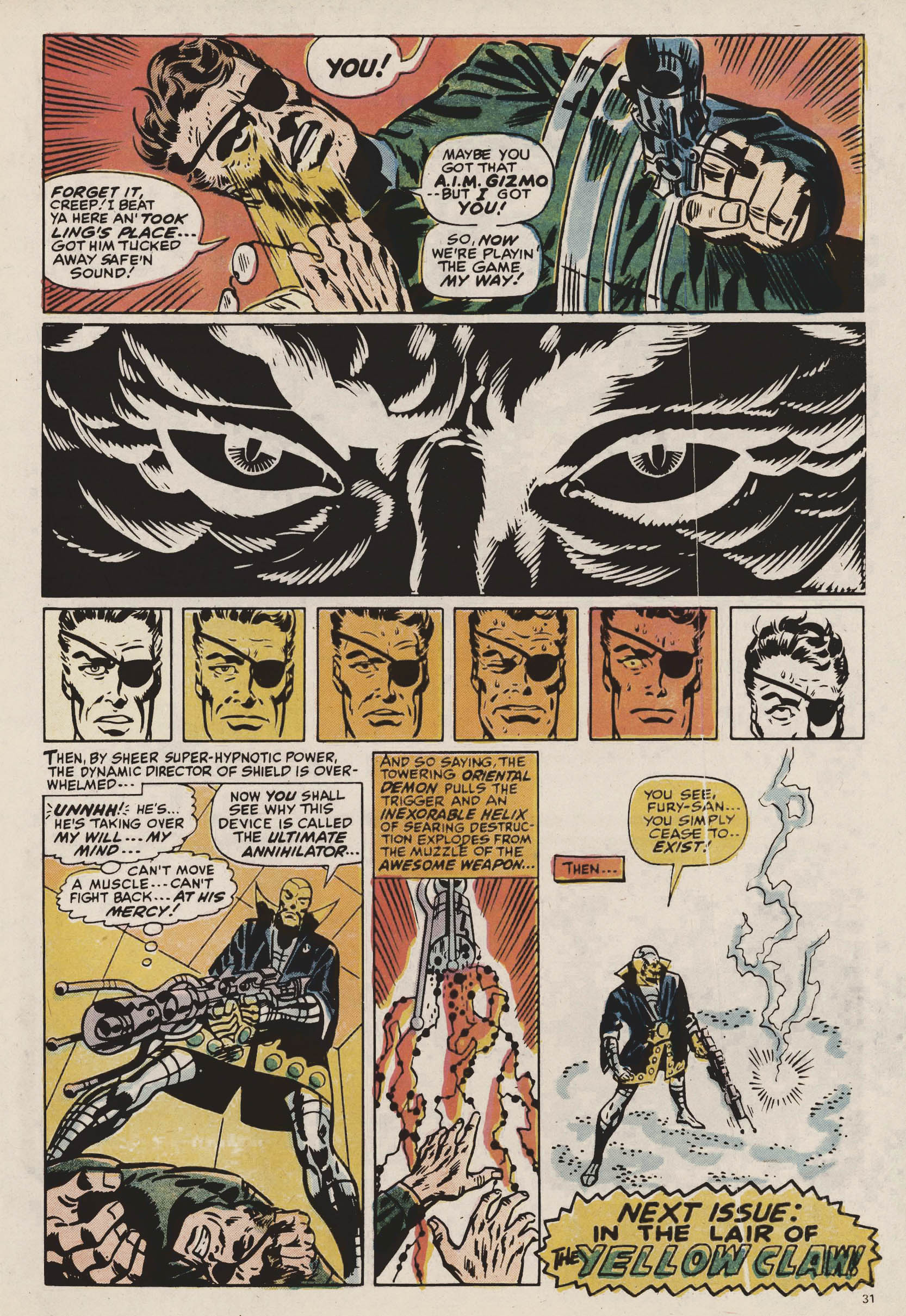 Read online Captain Britain (1976) comic -  Issue #10 - 31