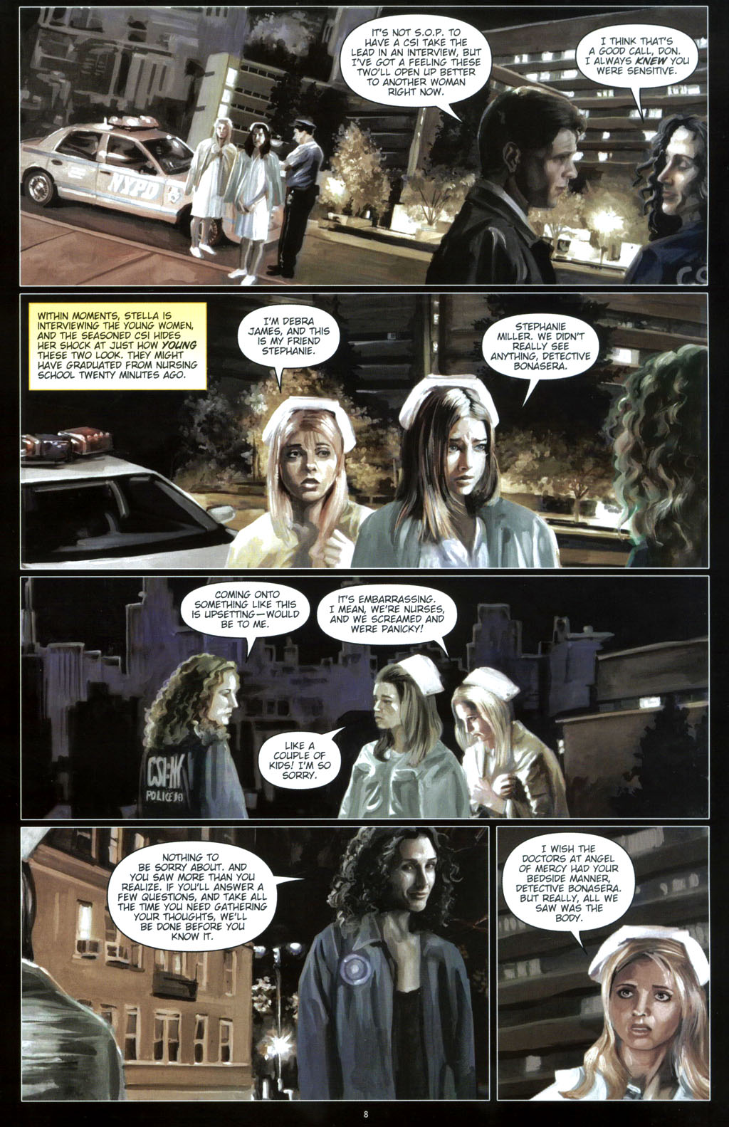 Read online CSI: NY - Bloody Murder comic -  Issue #1 - 10