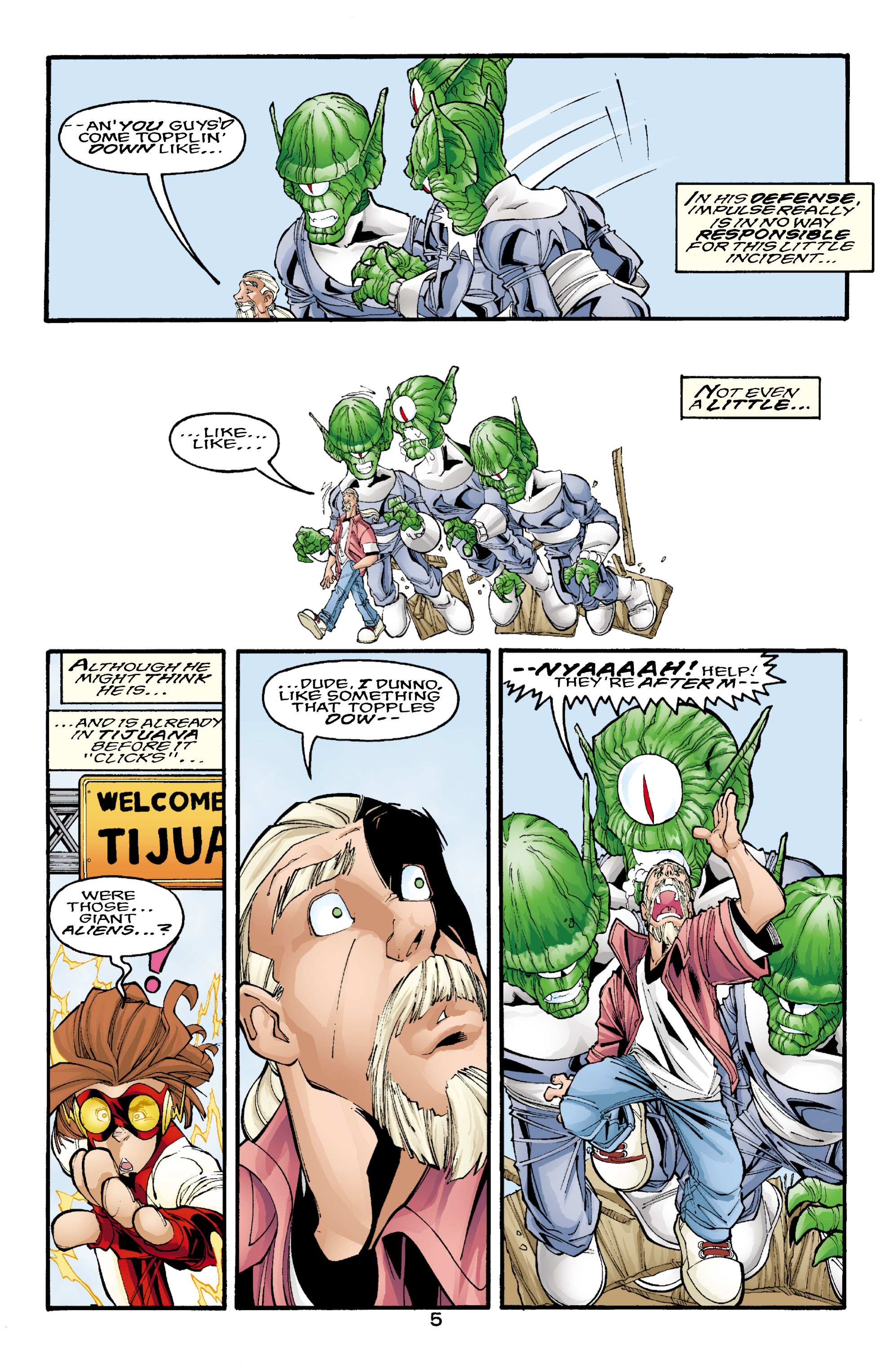 Read online Impulse (1995) comic -  Issue #81 - 6