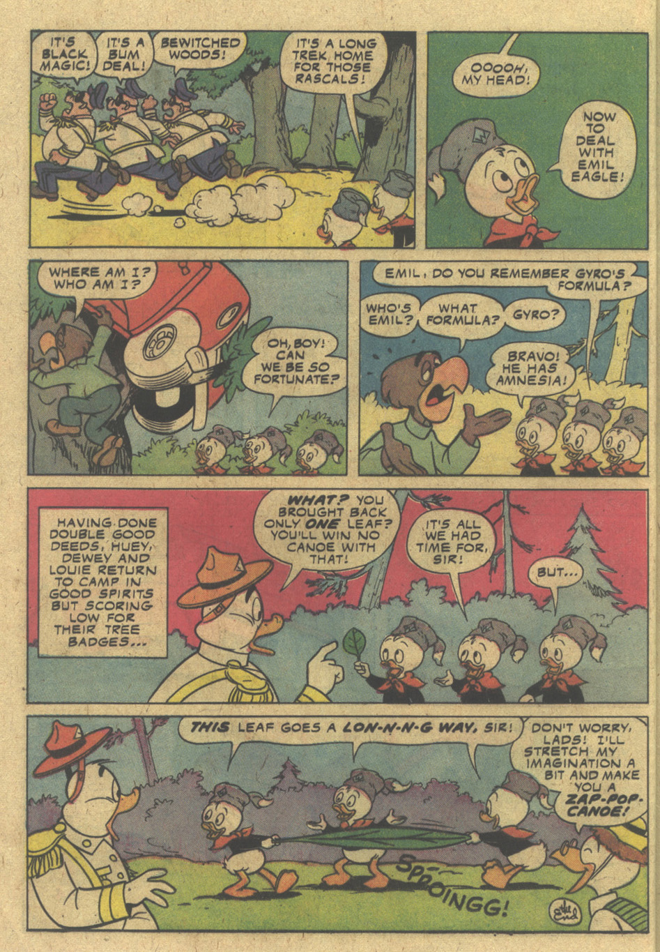Read online Huey, Dewey, and Louie Junior Woodchucks comic -  Issue #32 - 16