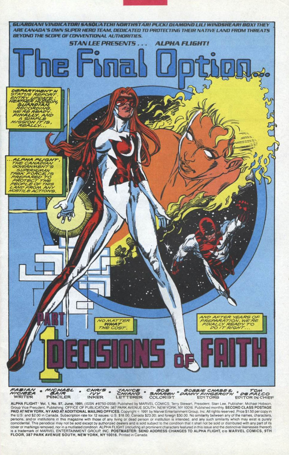 Read online Alpha Flight (1983) comic -  Issue #97 - 2