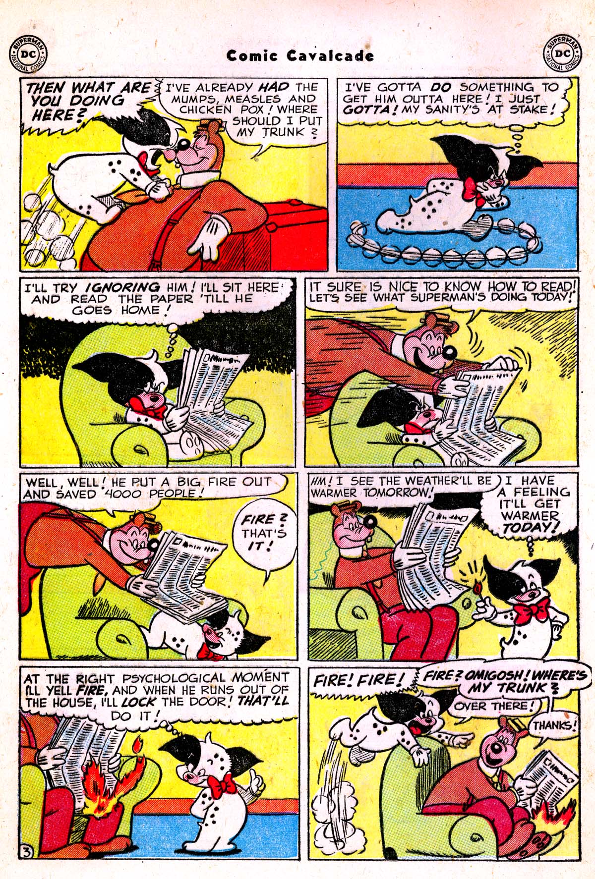 Read online Comic Cavalcade comic -  Issue #48 - 22