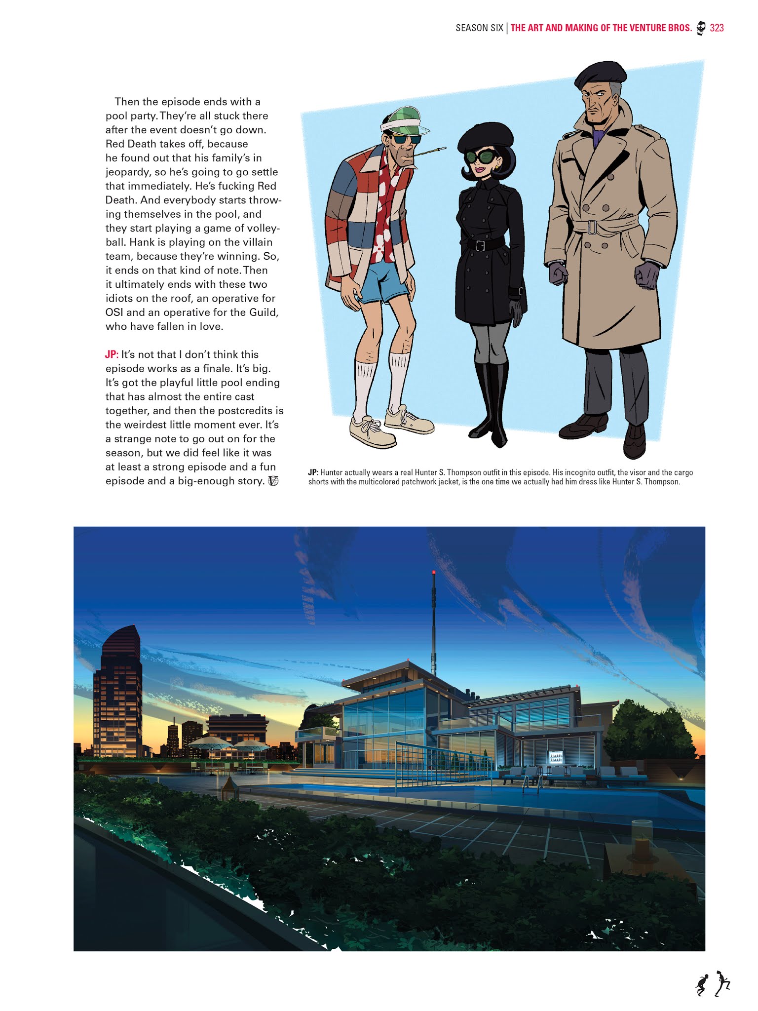 Read online Go Team Venture!: The Art and Making of The Venture Bros. comic -  Issue # TPB (Part 4) - 22