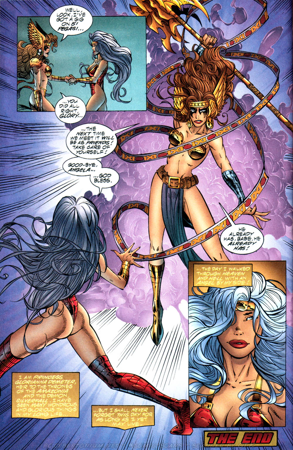 Read online Glory/Angela:  Angels in Hell comic -  Issue # Full - 25