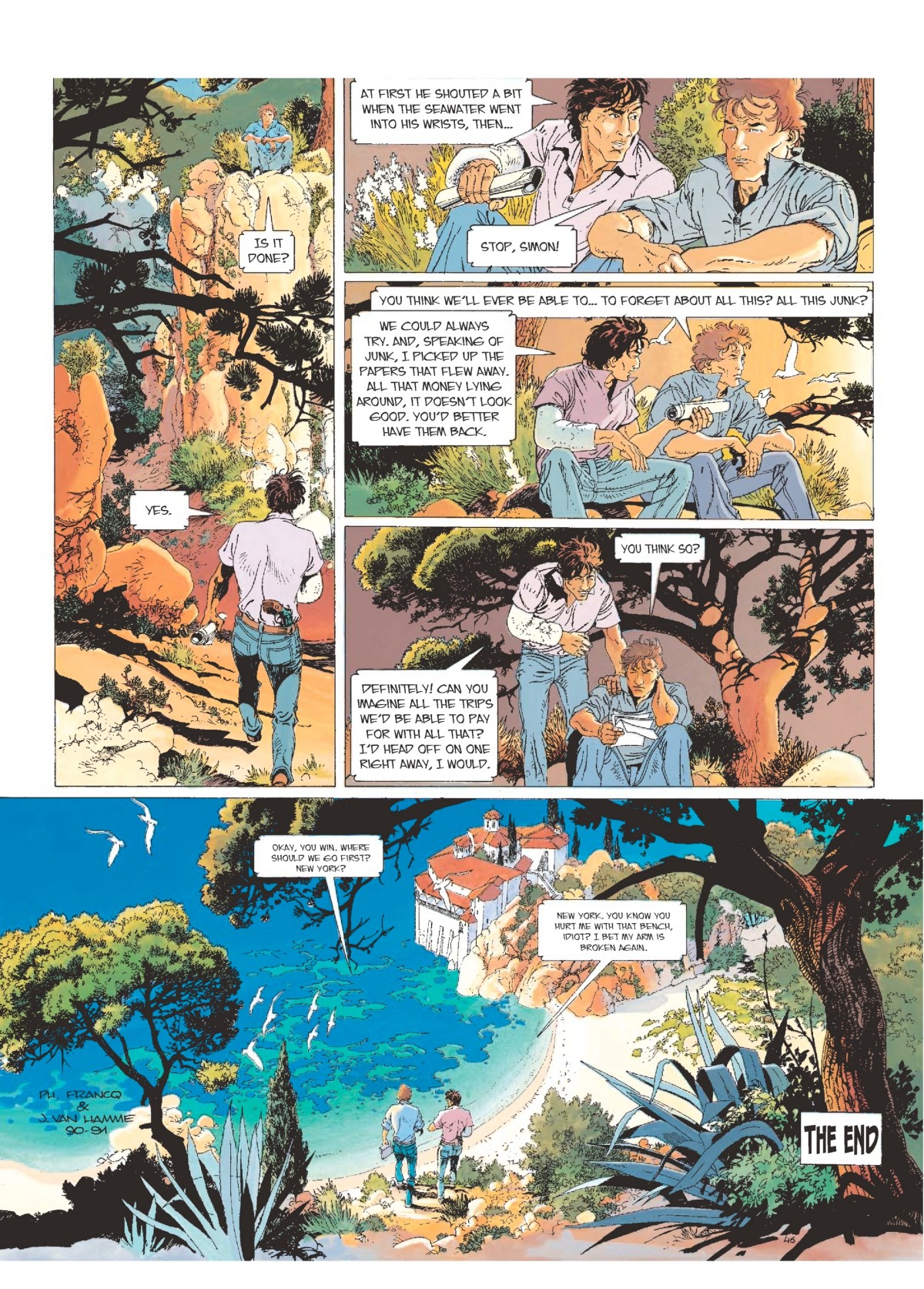 Read online Largo Winch comic -  Issue # TPB 1 - 96