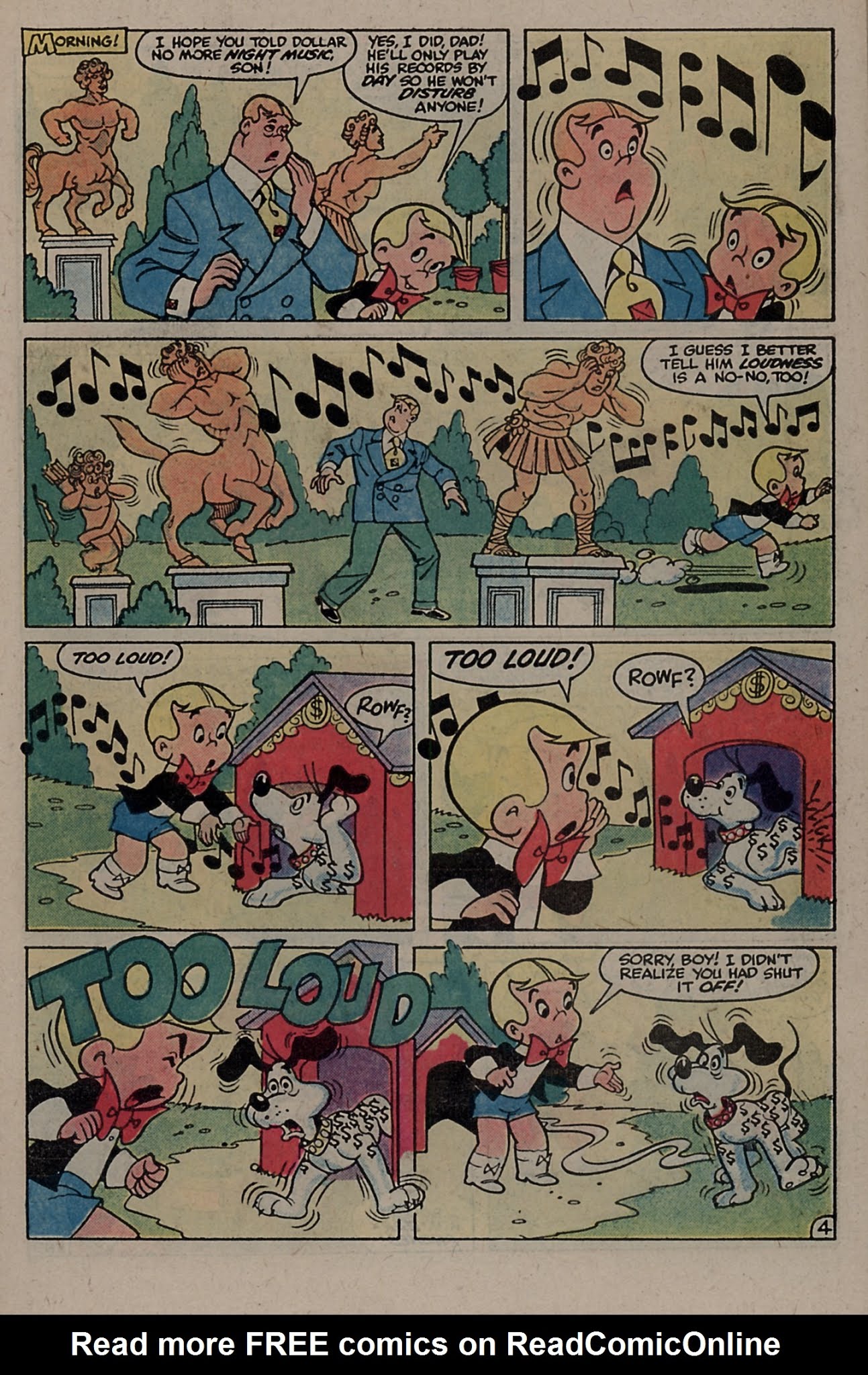 Read online Richie Rich & Dollar the Dog comic -  Issue #7 - 27