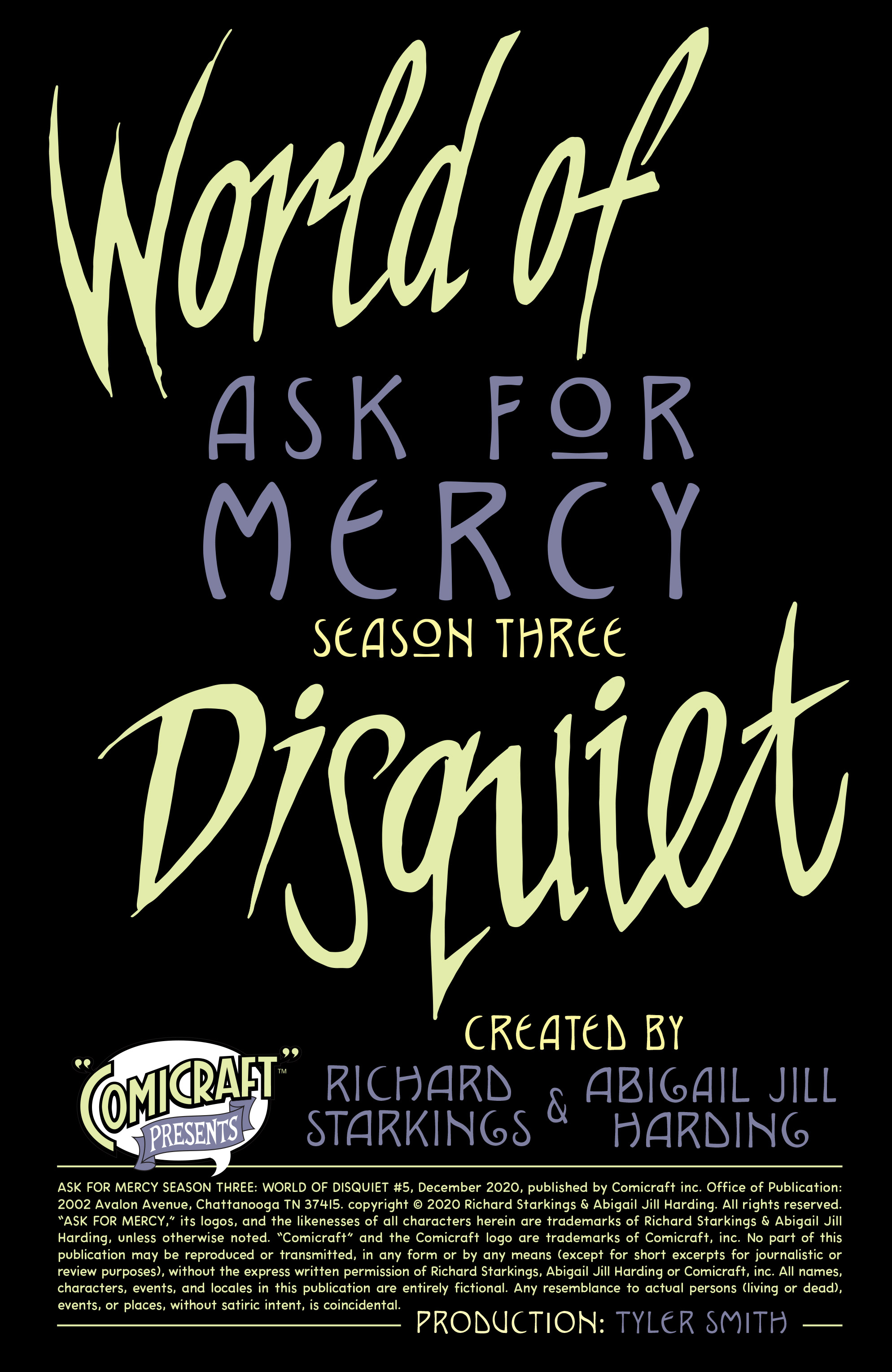Read online Ask For Mercy Season Three: World Of Disquiet comic -  Issue #5 - 2