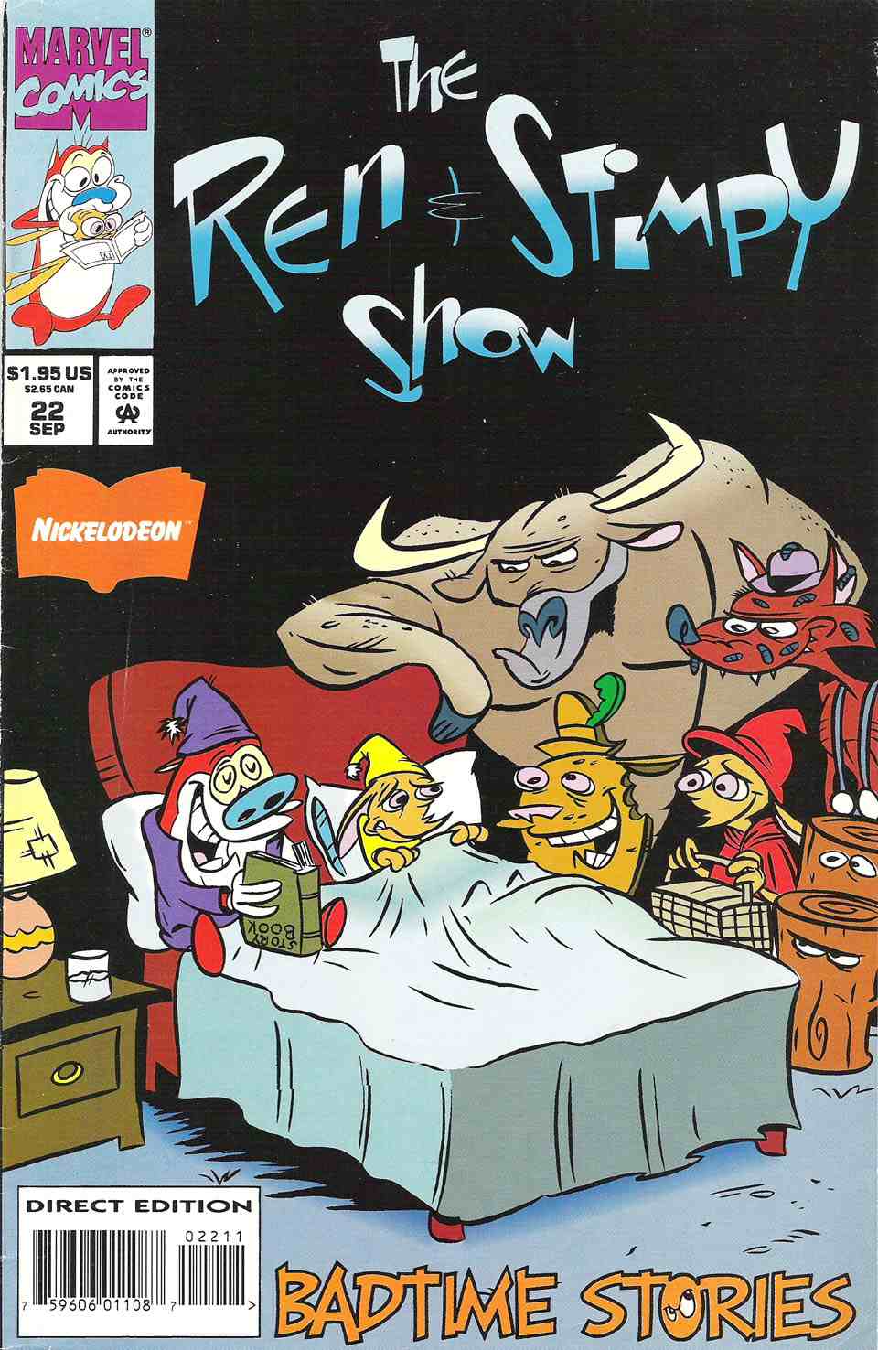 Read online The Ren & Stimpy Show comic -  Issue #22 - 1