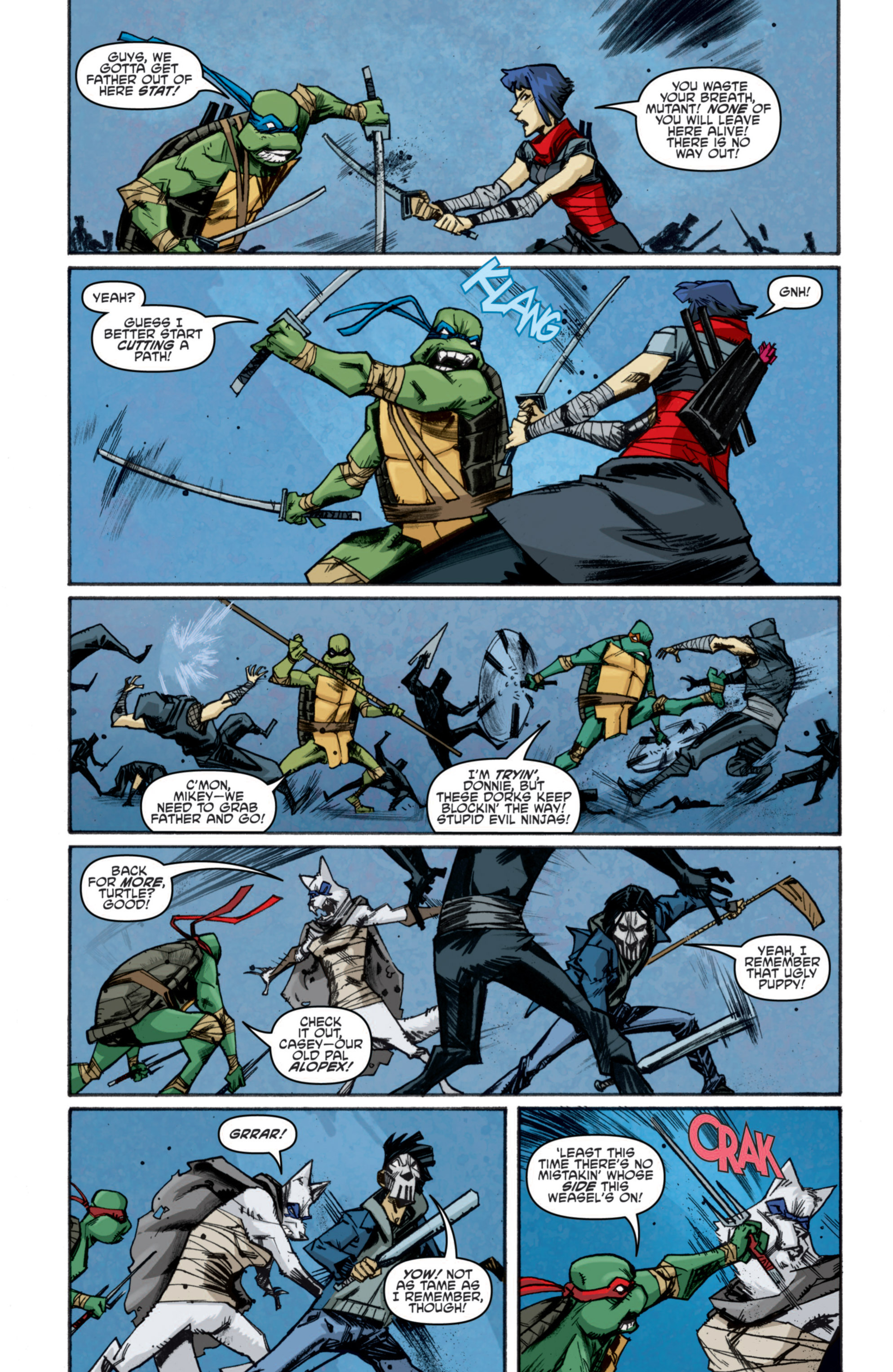 Read online Teenage Mutant Ninja Turtles (2011) comic -  Issue #12 - 13