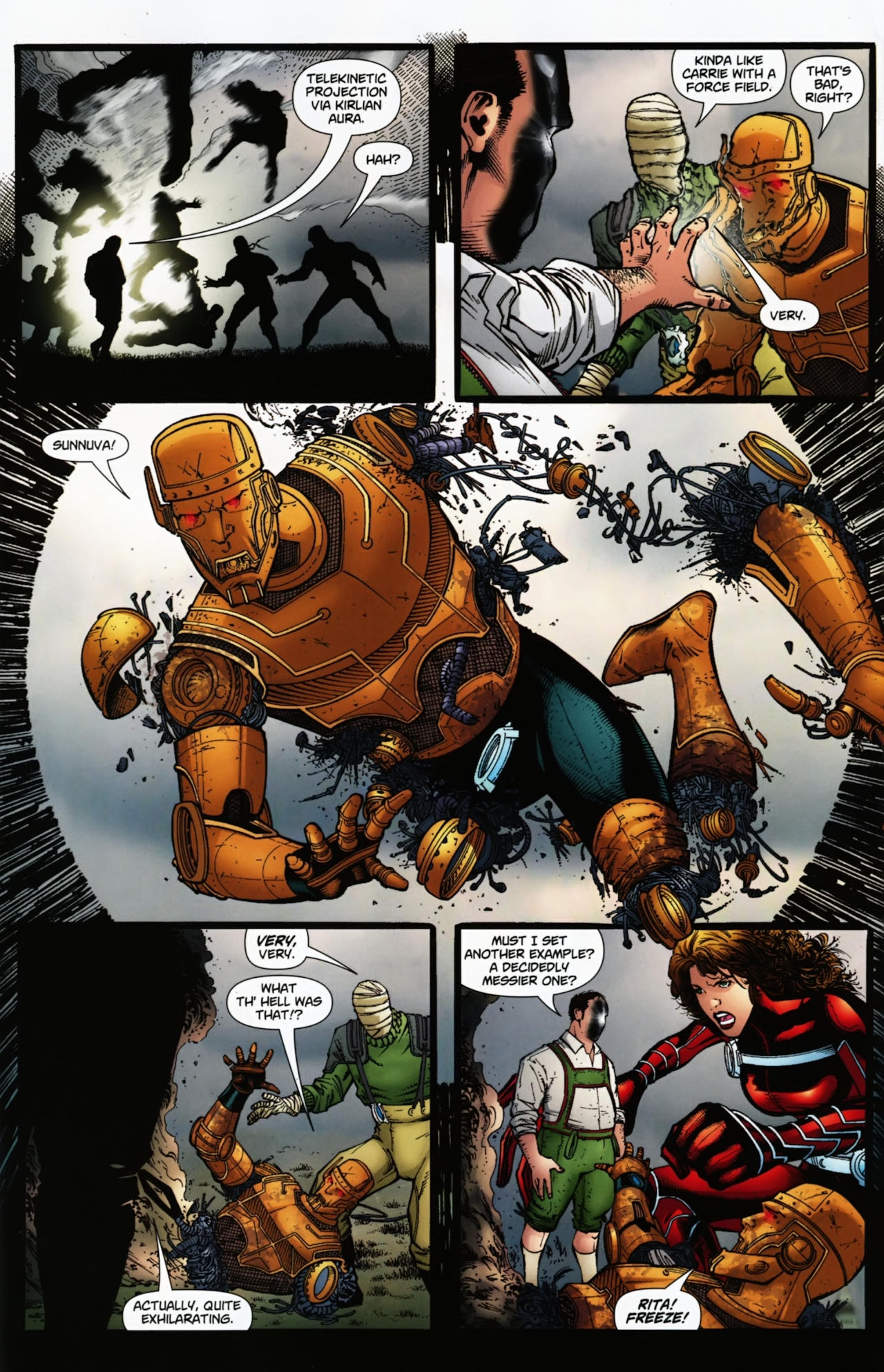 Read online Doom Patrol (2009) comic -  Issue #3 - 16